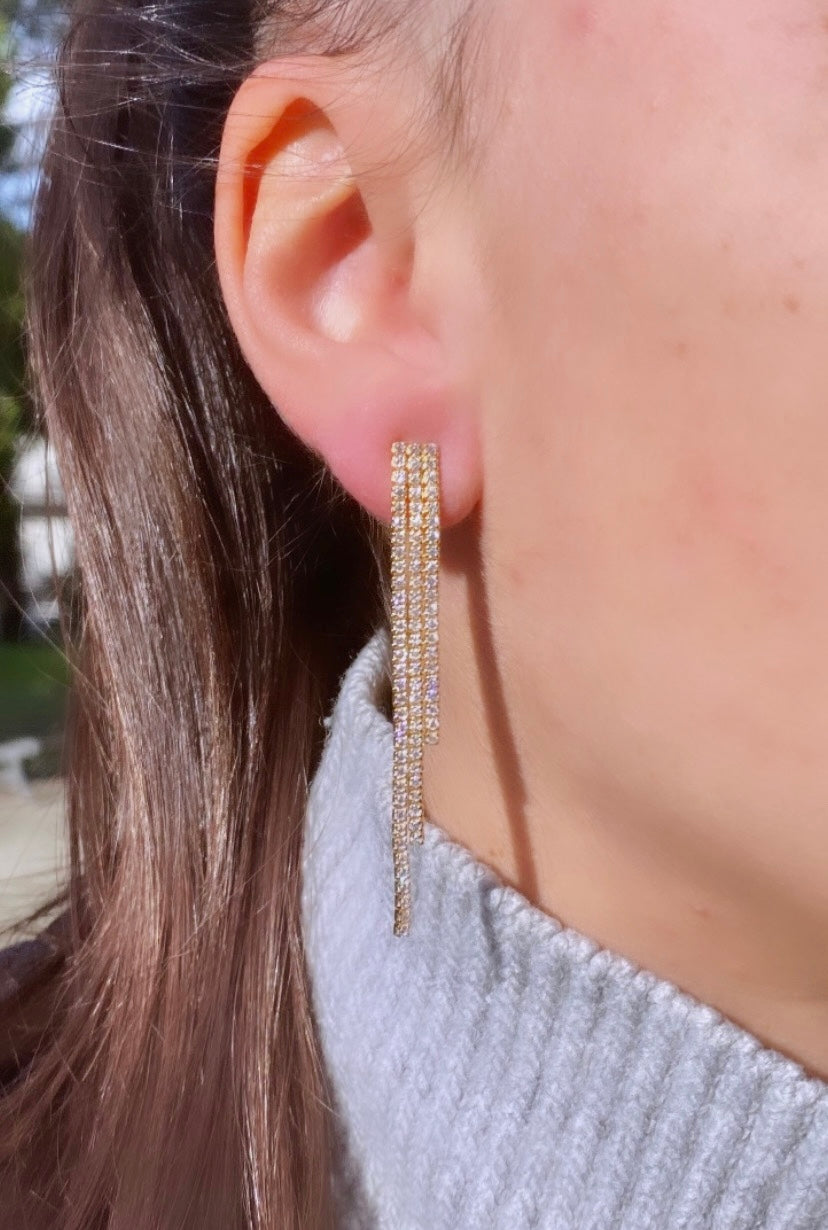 Orecchini tennis Degradè - Shine Gioielli