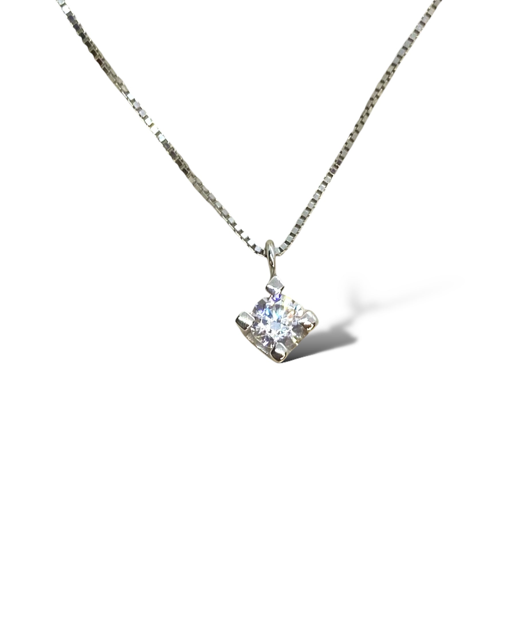 Collana punto luce squadrato - Shine Gioielli