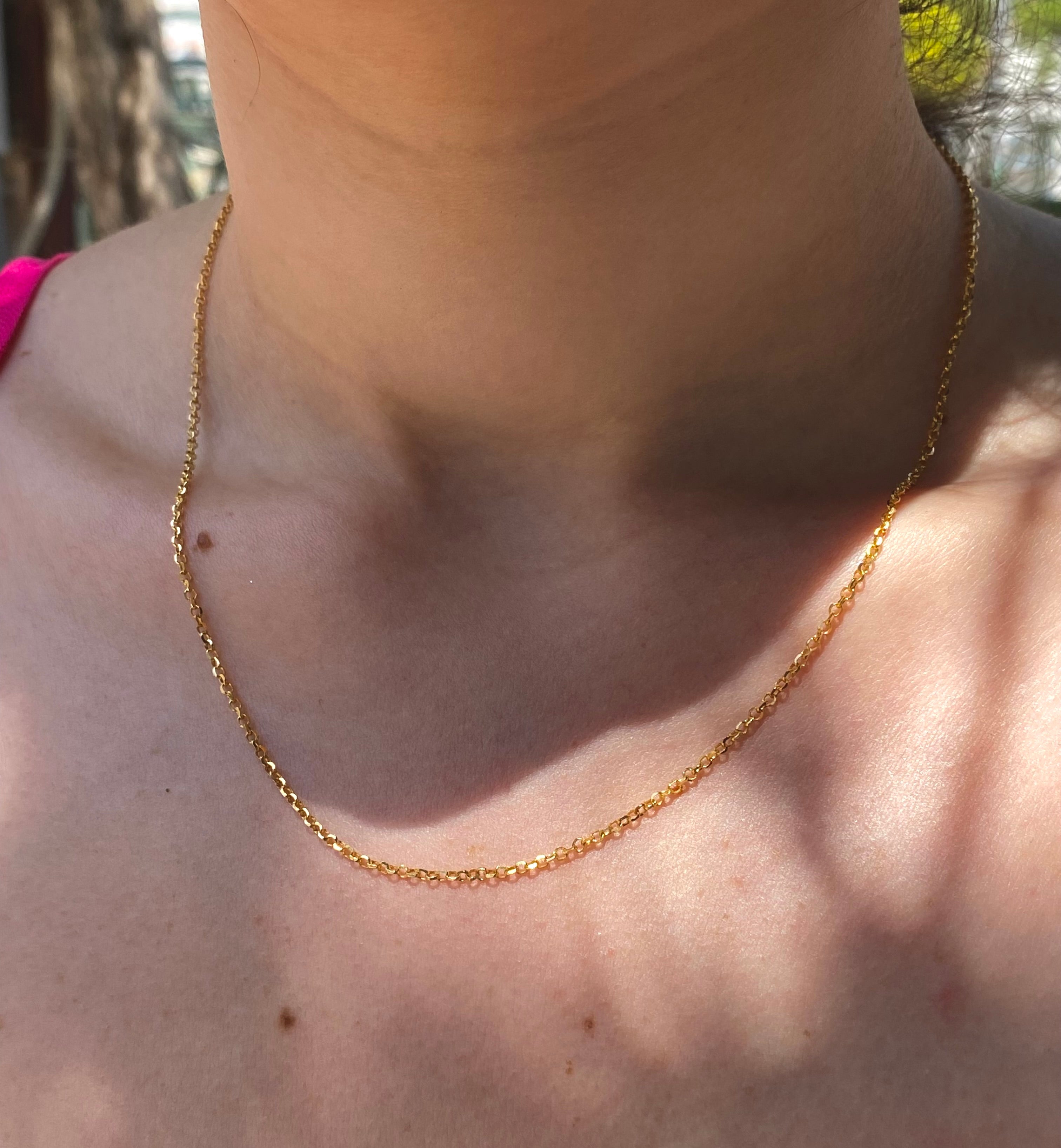 Collana maglia rollò