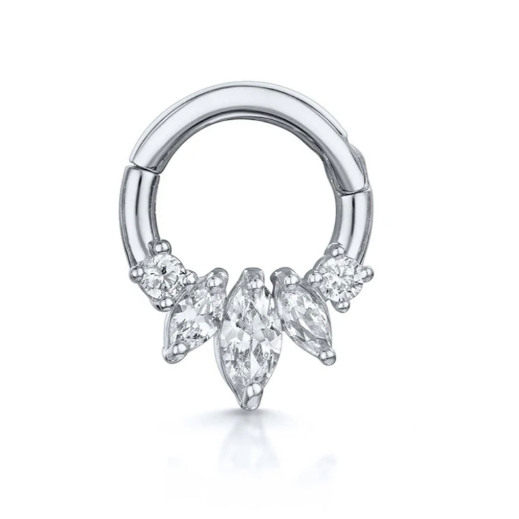 Orecchino pearcing Daith navette - Shine Gioielli