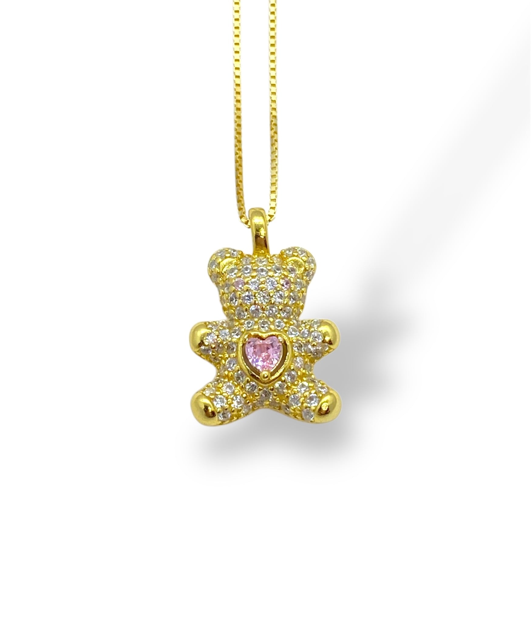 Collana orsetto pavé - Shine Gioielli