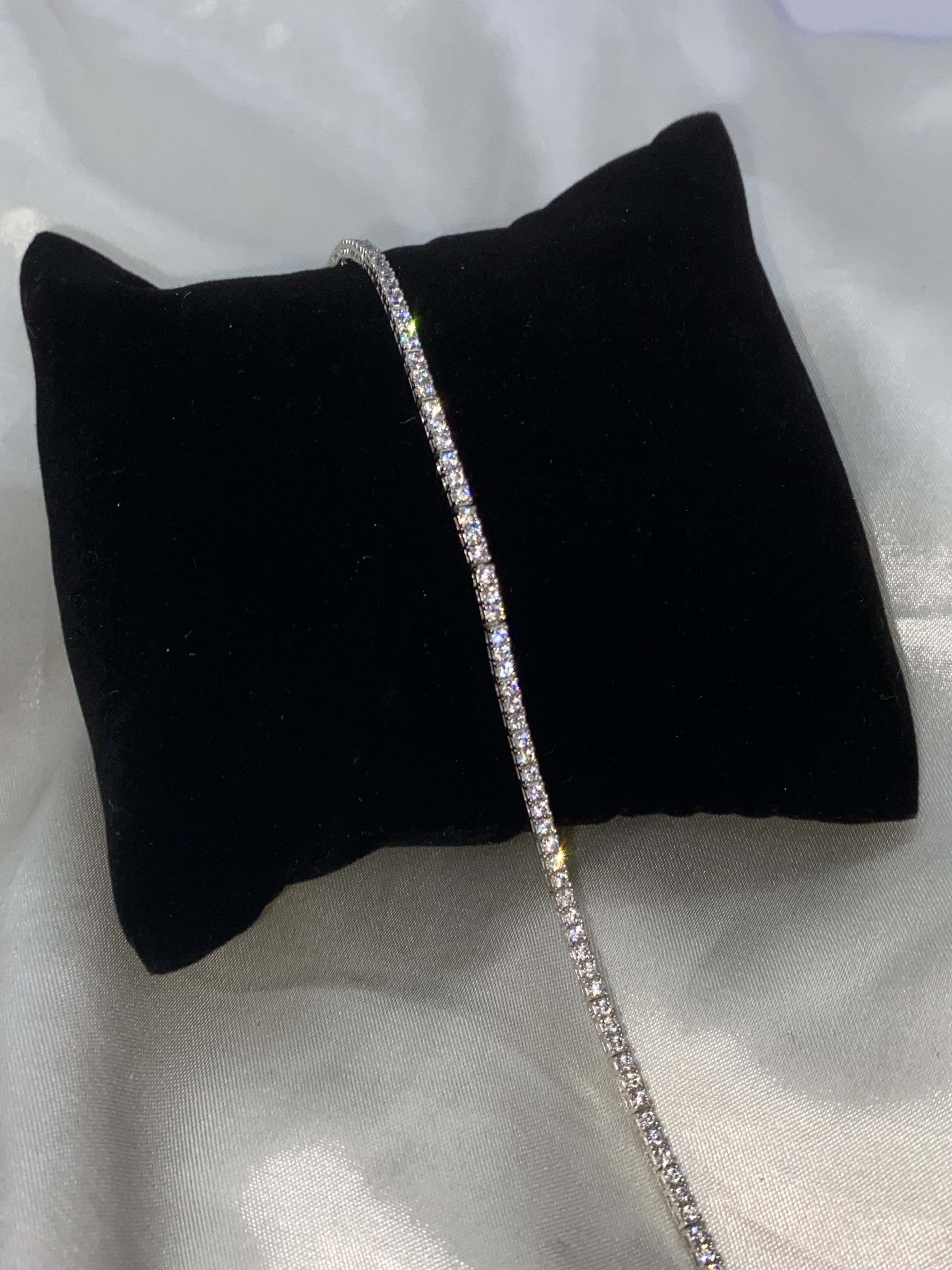 Bracciale tennis in oro 18kt - Shine Gioielli