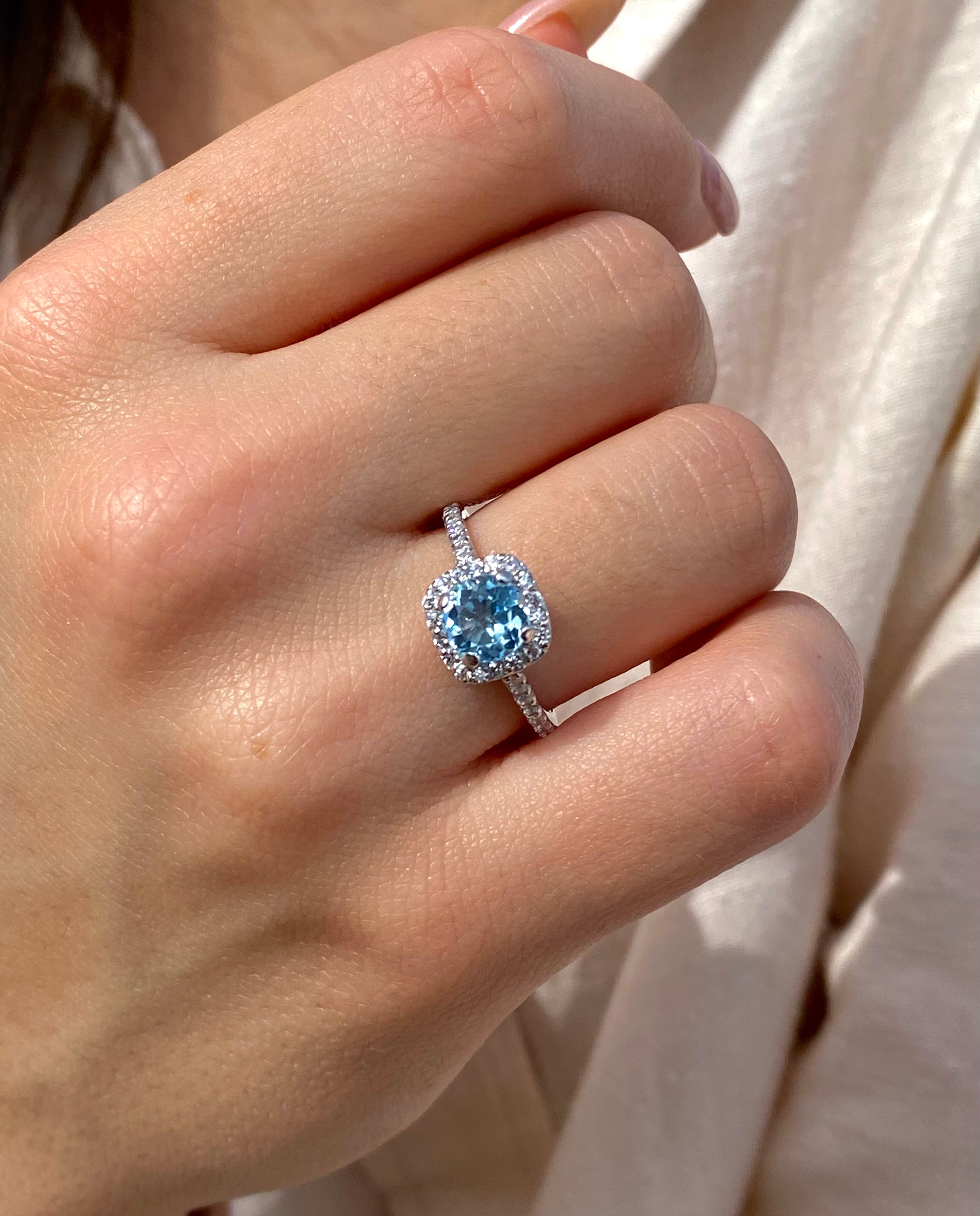 Anello Shine Luxury topazio naturale - Shine Gioielli