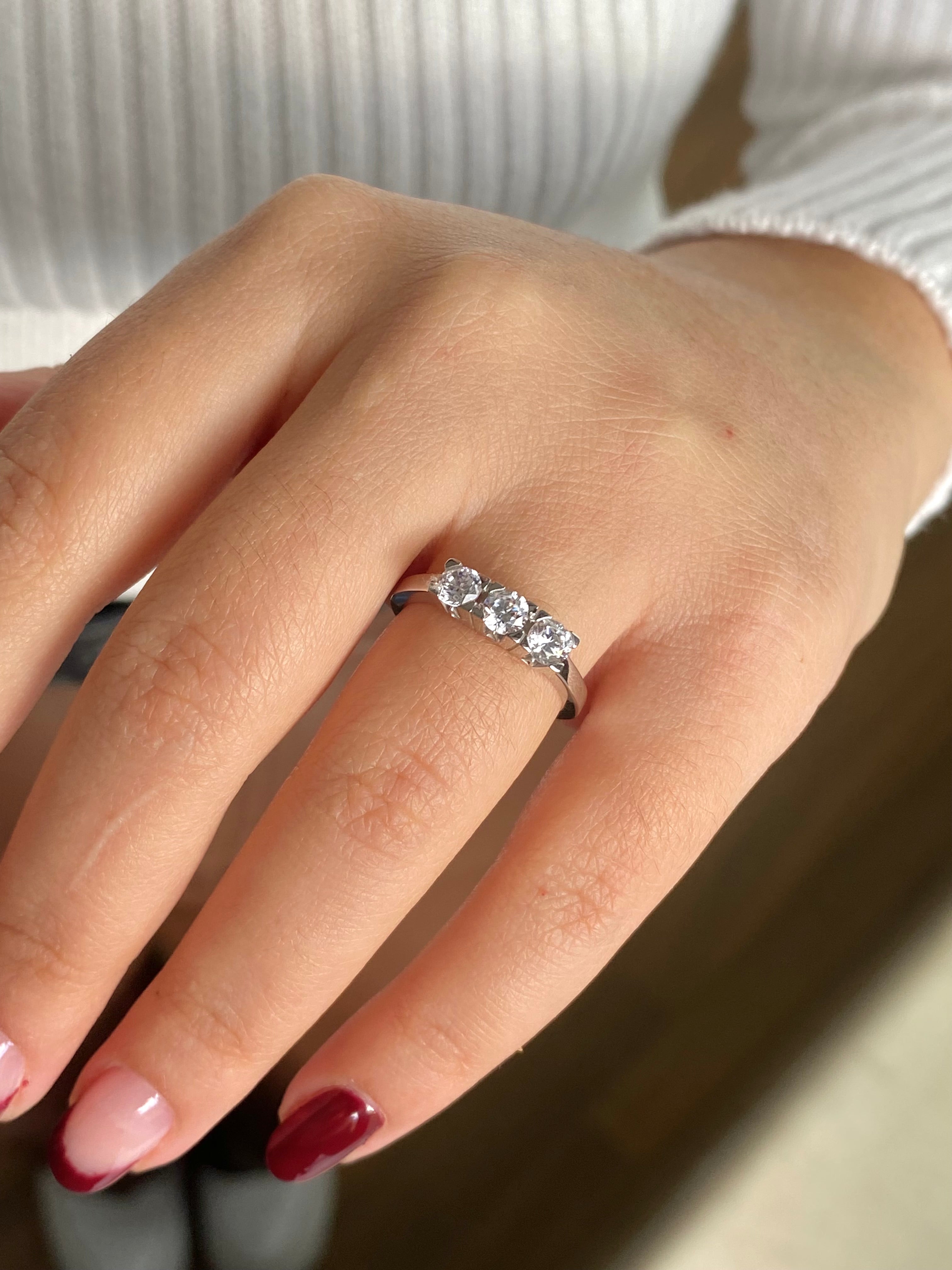 Anello Trilogy Shine Argento925 - Shine Gioielli