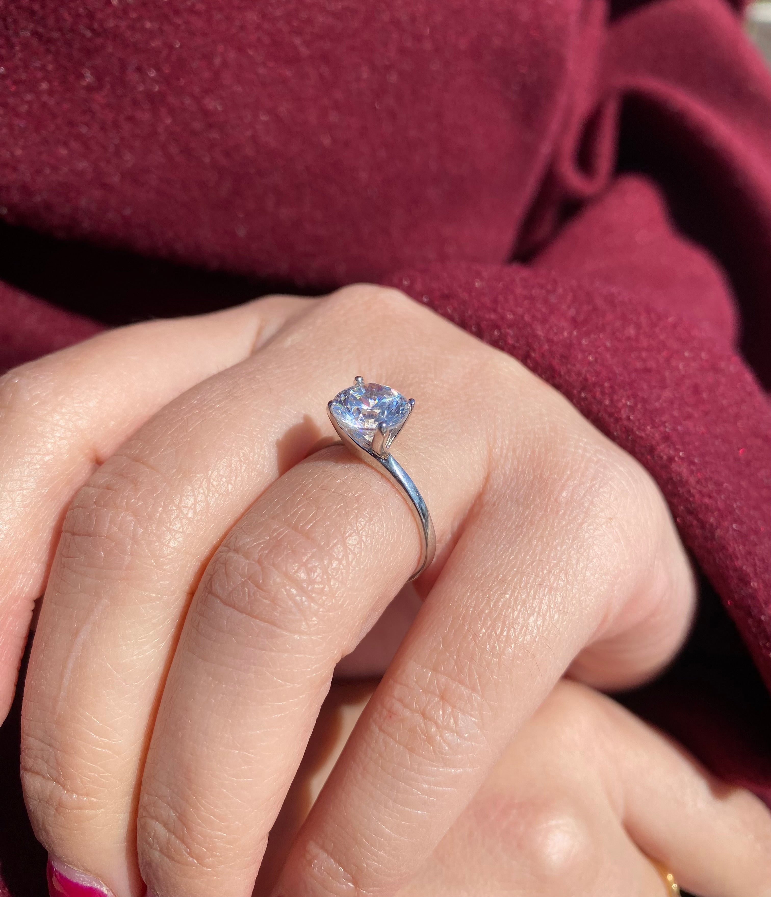 Solitario Valentino big - Shine Gioielli