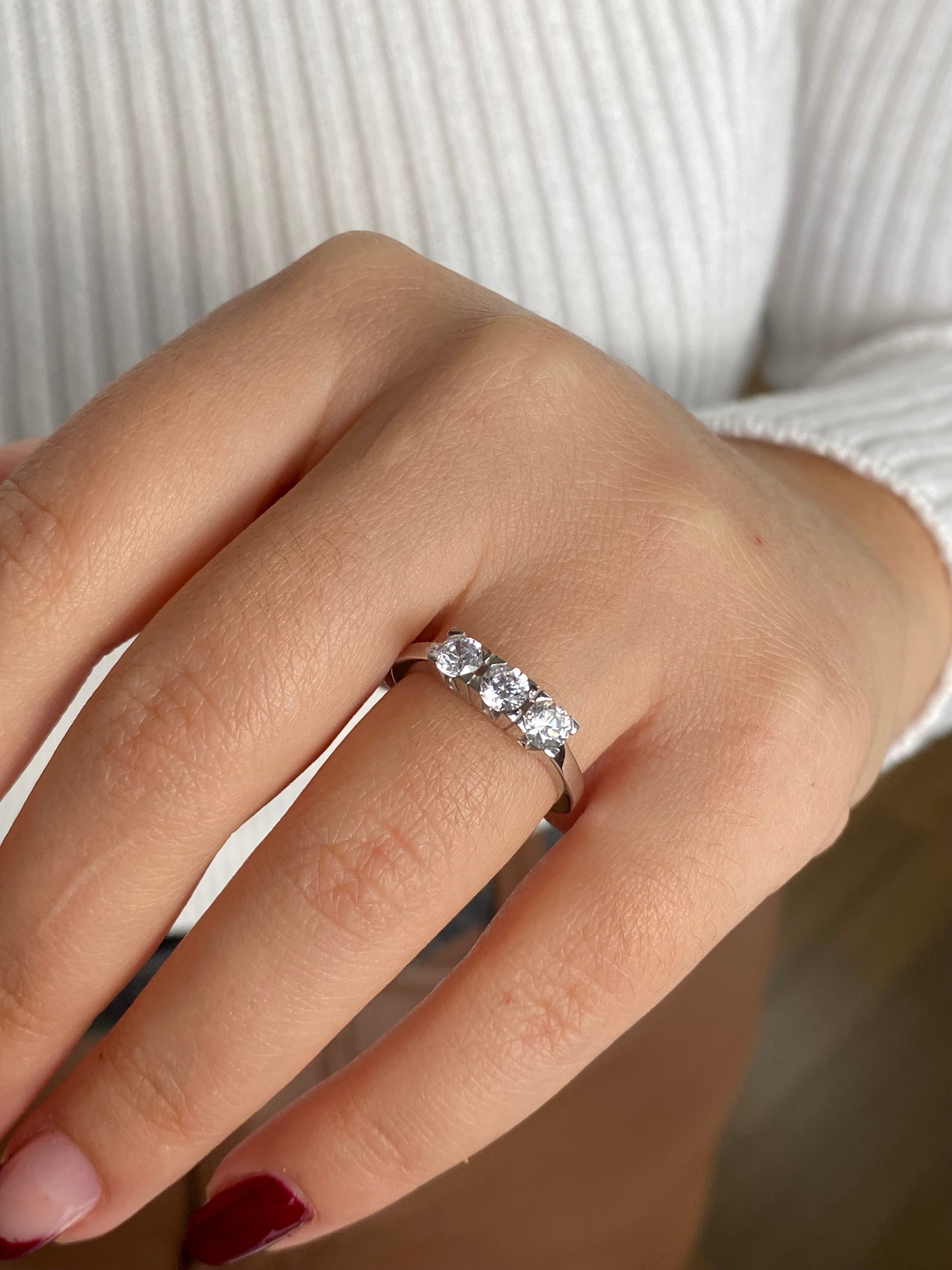 Anello Trilogy Shine Argento925 - Shine Gioielli