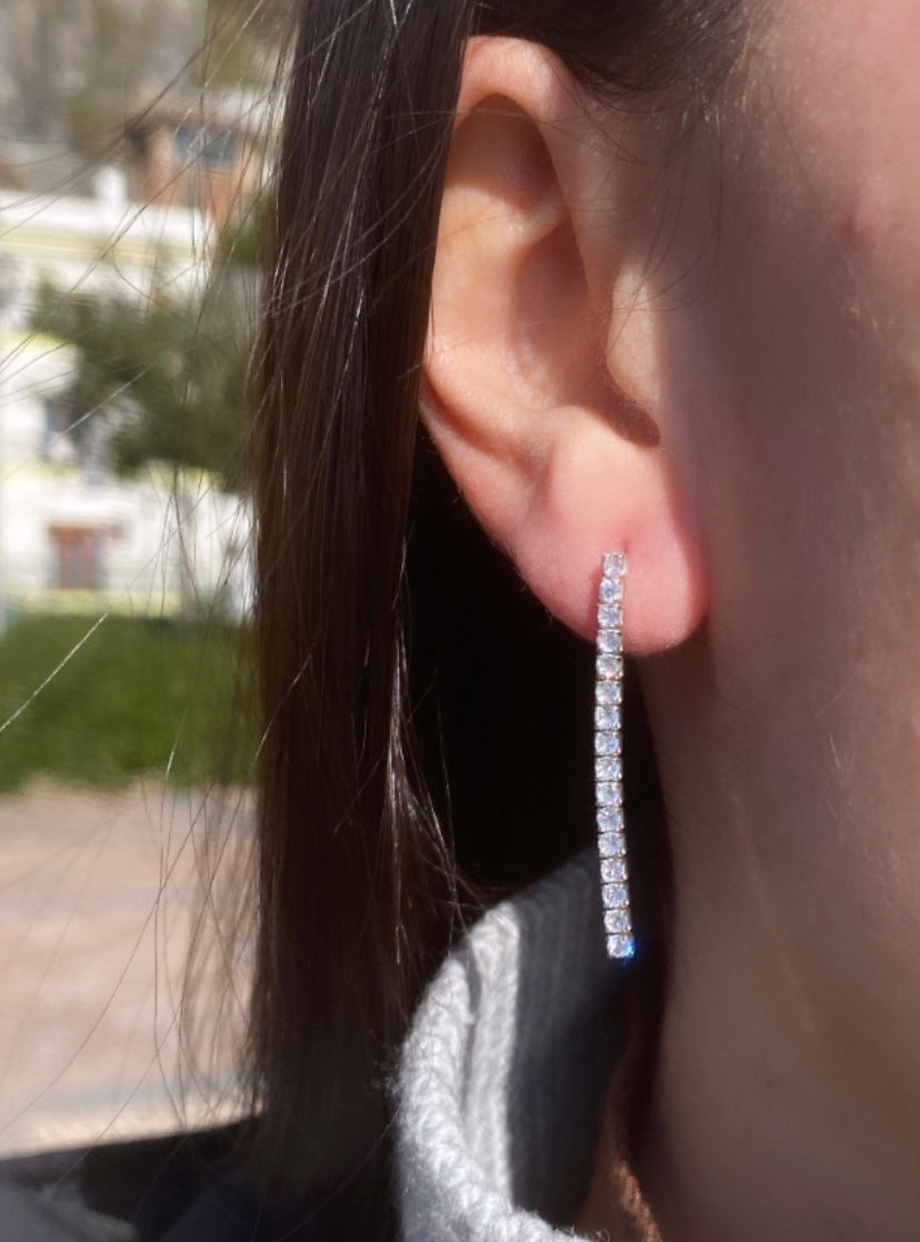 Orecchini tennis - Shine Gioielli