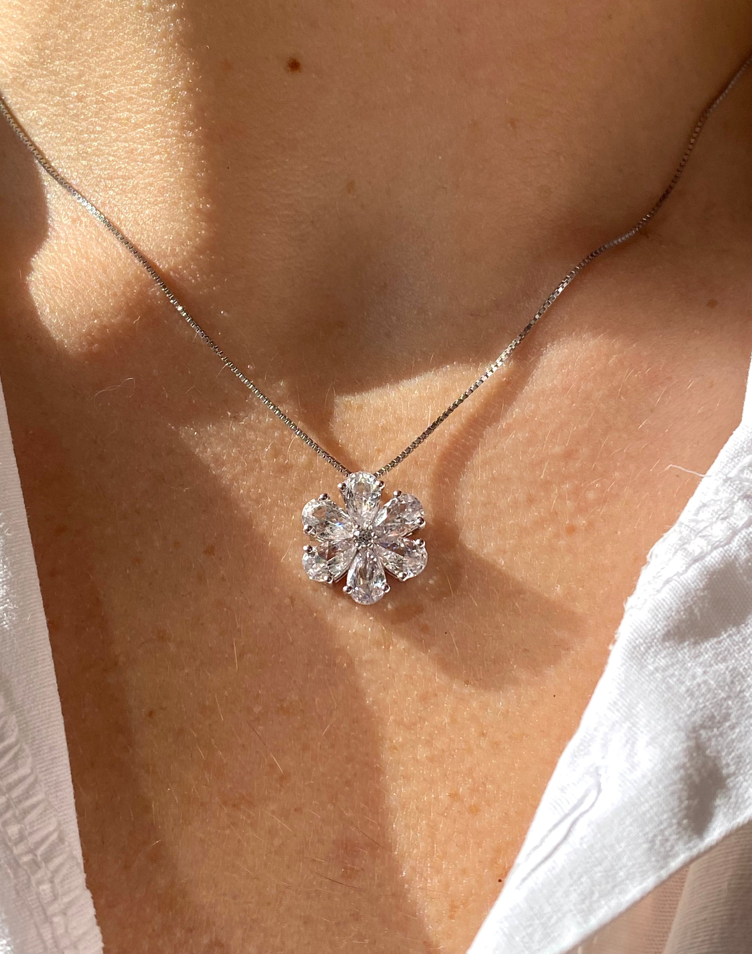 Collana Luxury flowers - Shine Gioielli