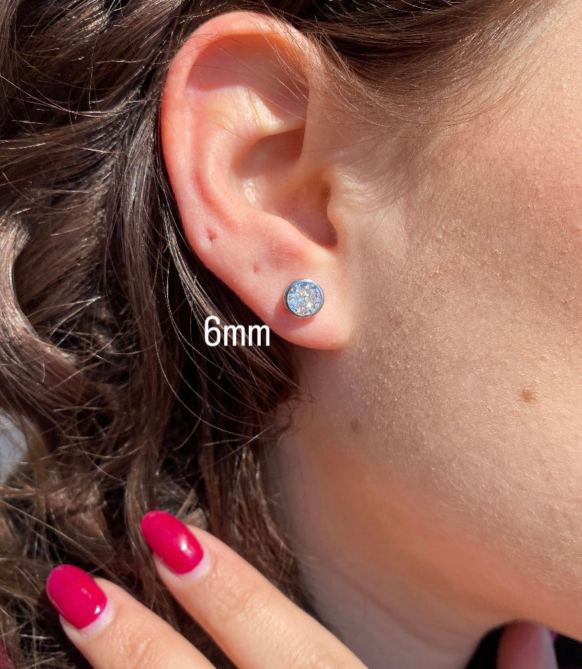 Orecchini punto luce cipollina - Shine Gioielli