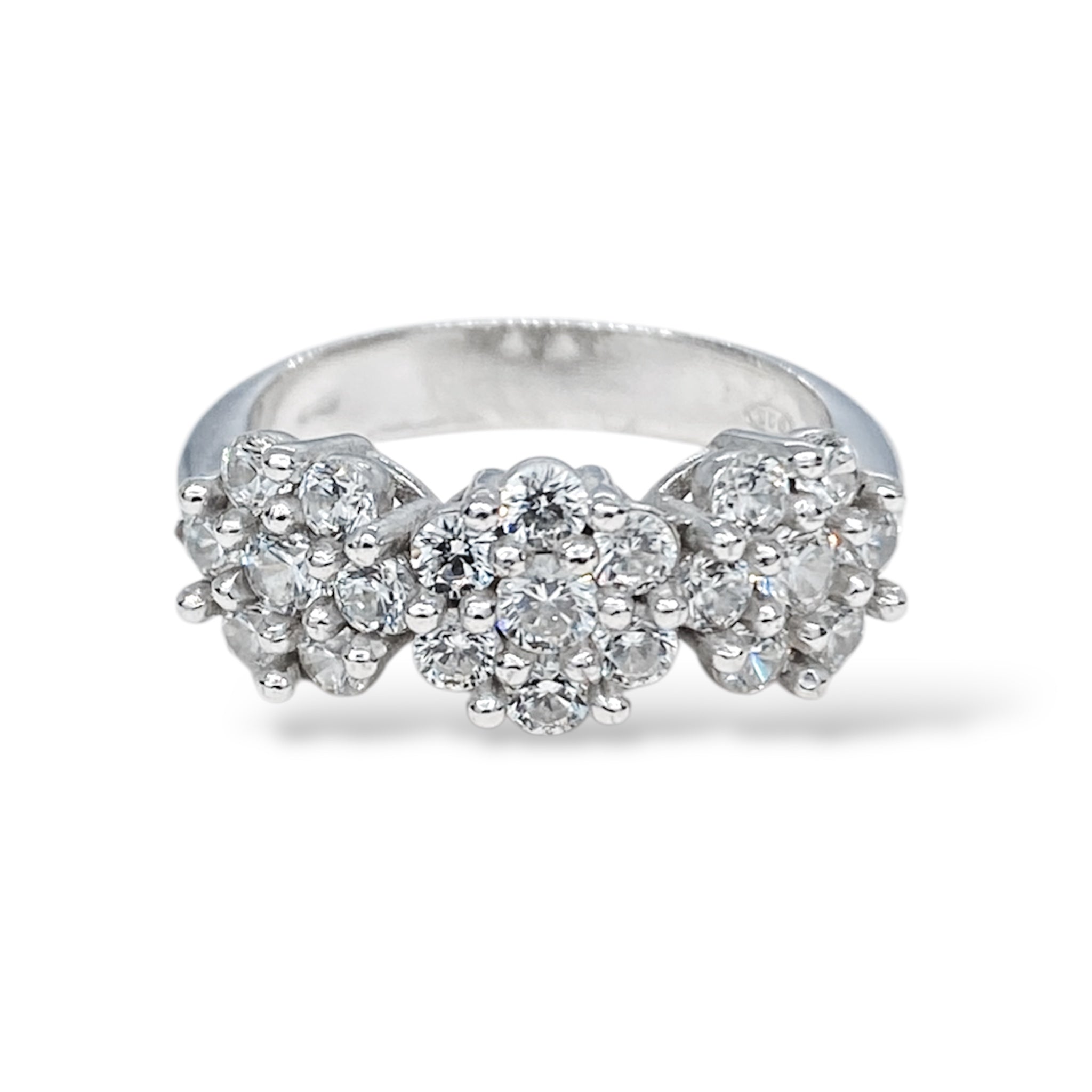 Anello Trilogy fiore grande - Shine Gioielli