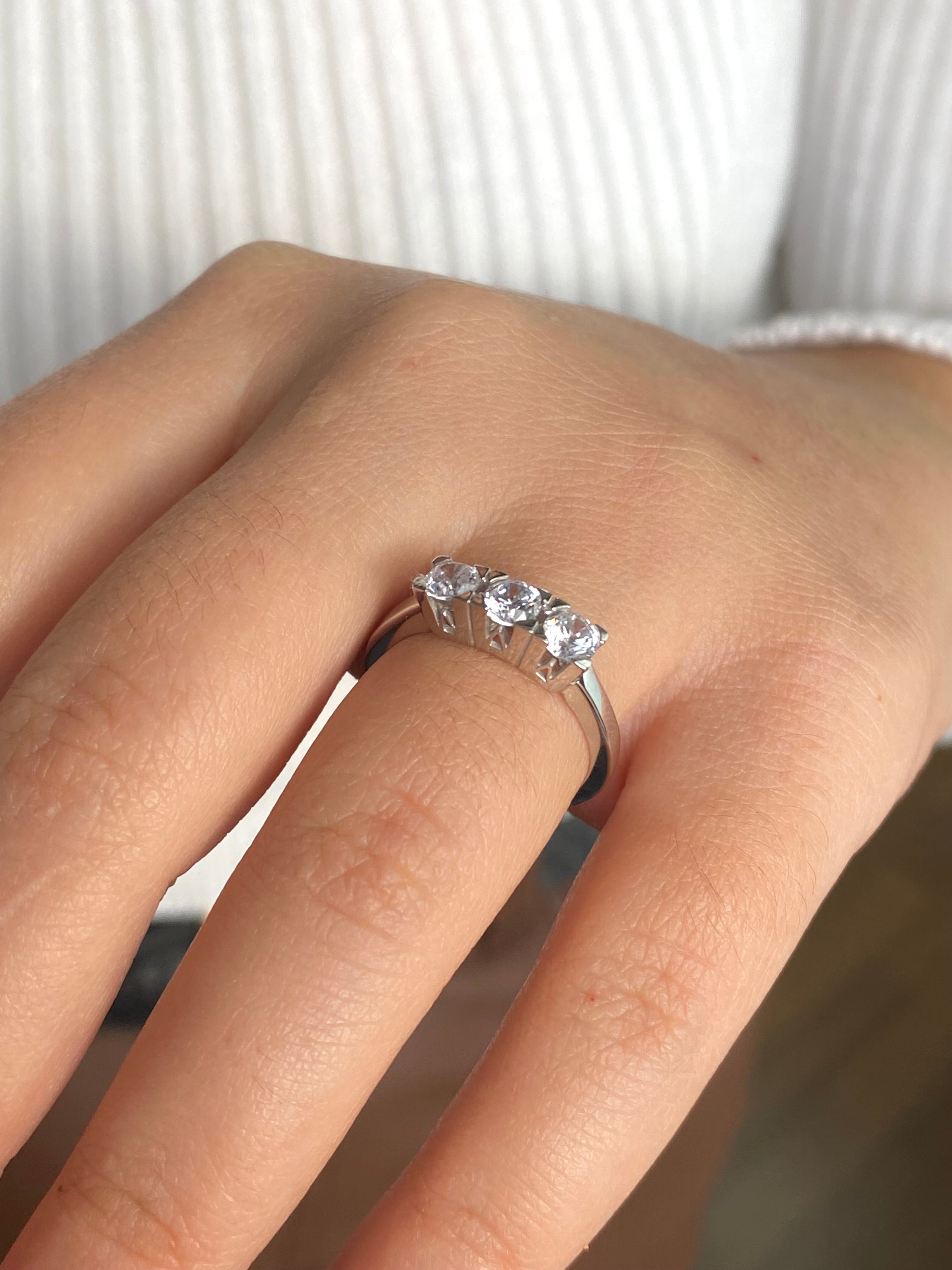 Anello Trilogy Shine Argento925 - Shine Gioielli