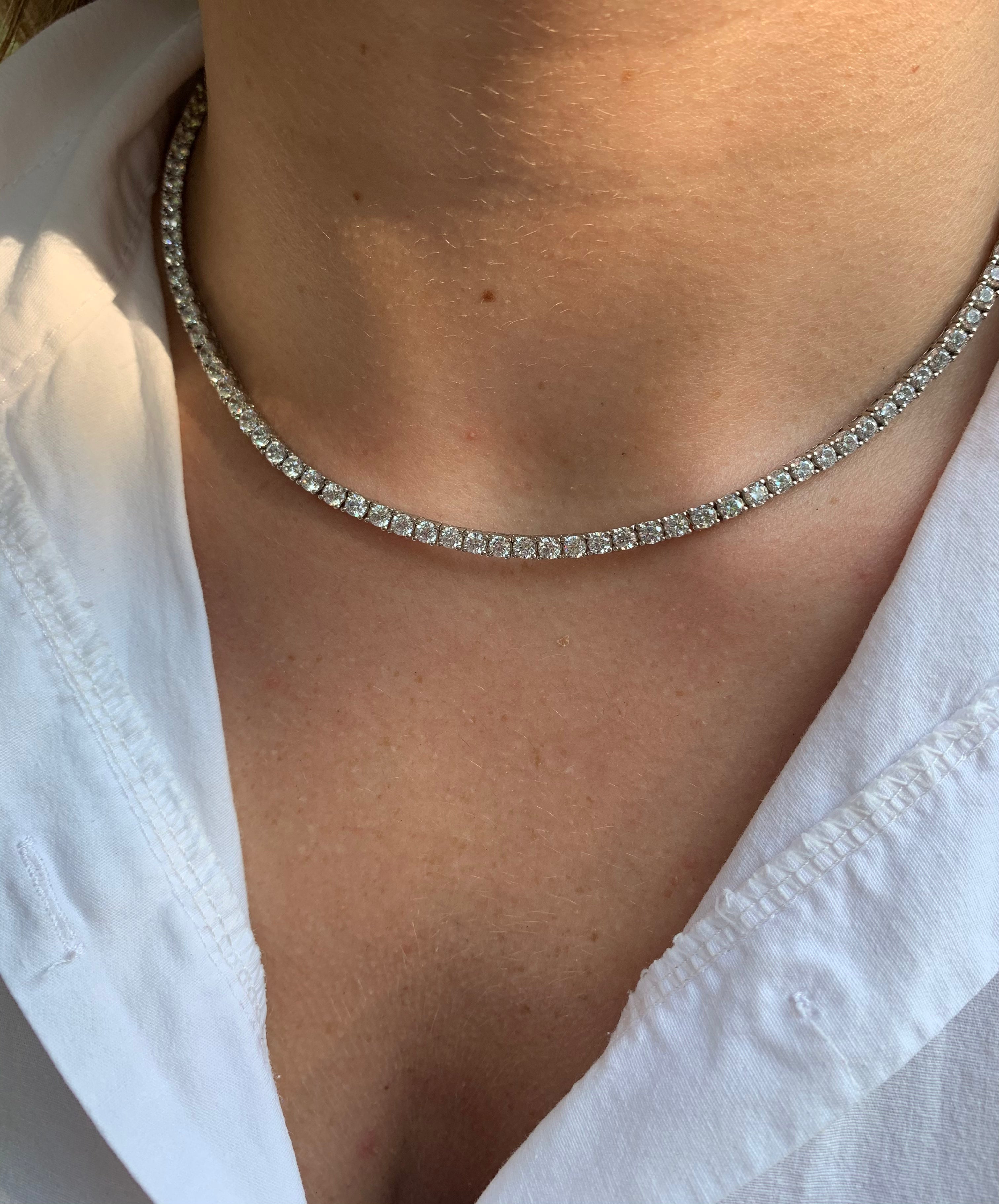 Collana tennis . - Shine Gioielli