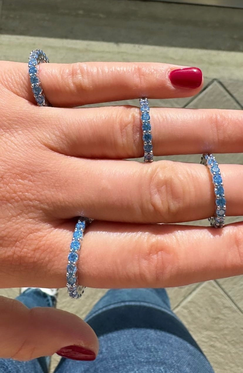 Anello veretta colourful - Shine Gioielli