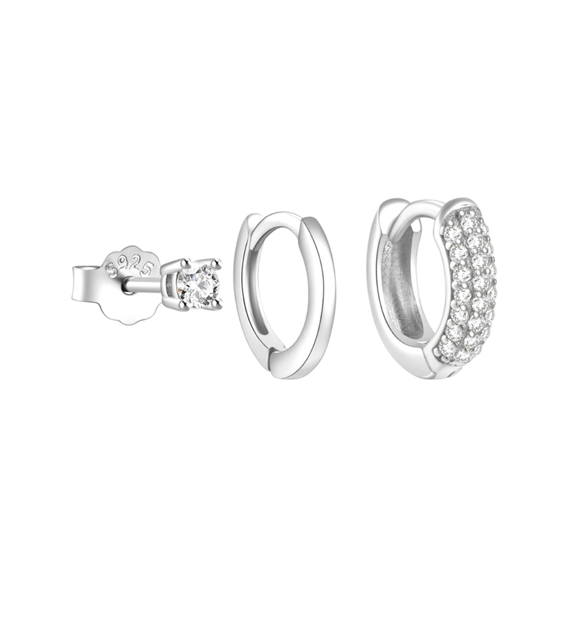 Set of luminous earrings