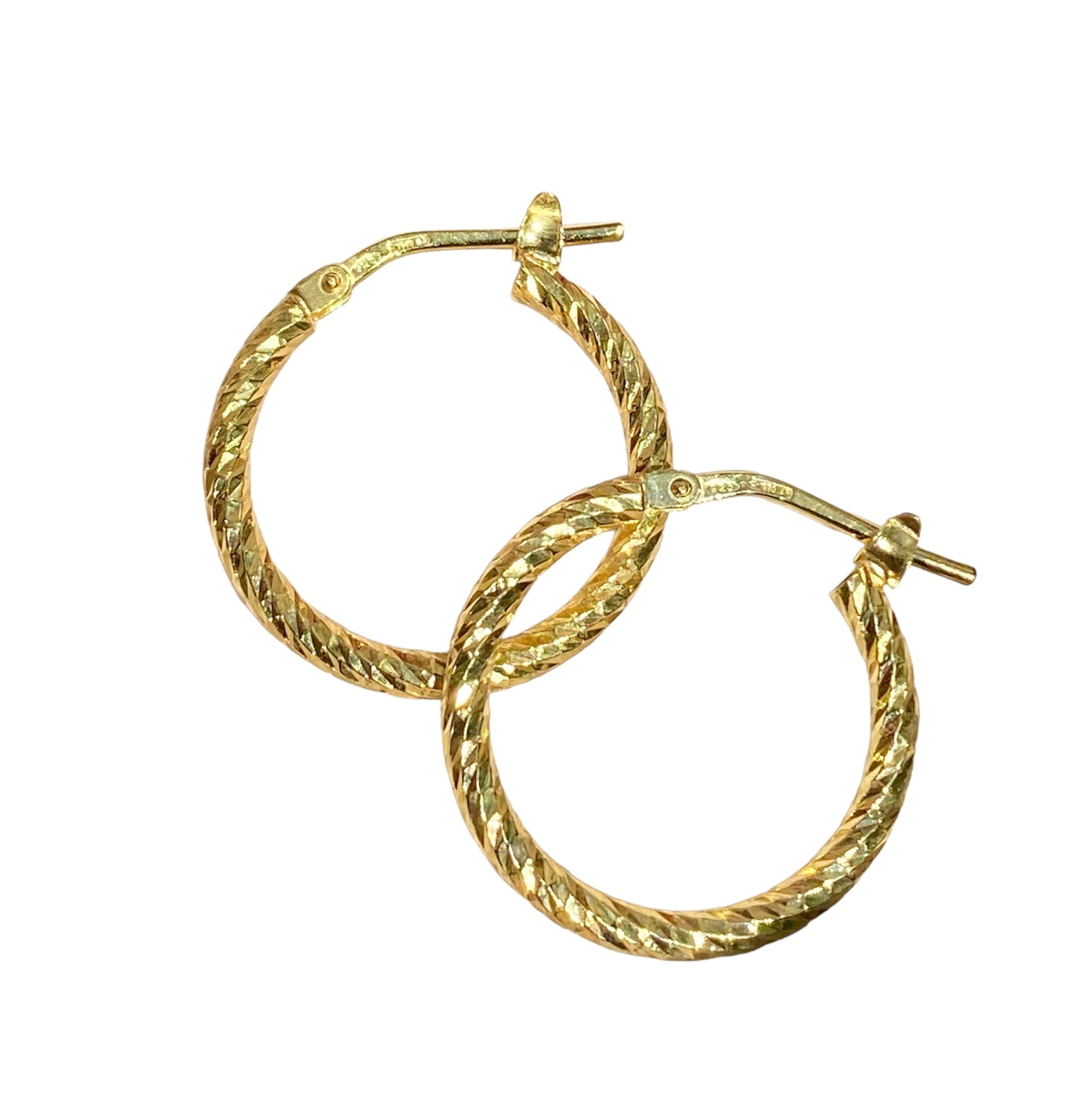 Orecchini a Cerchio diamantati - Shine Gioielli