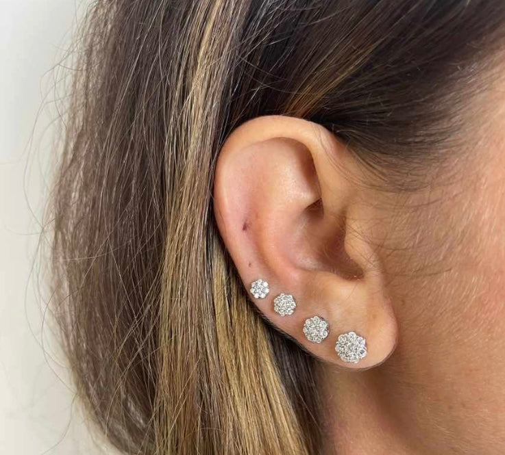 Orecchini a fiore - Shine Gioielli