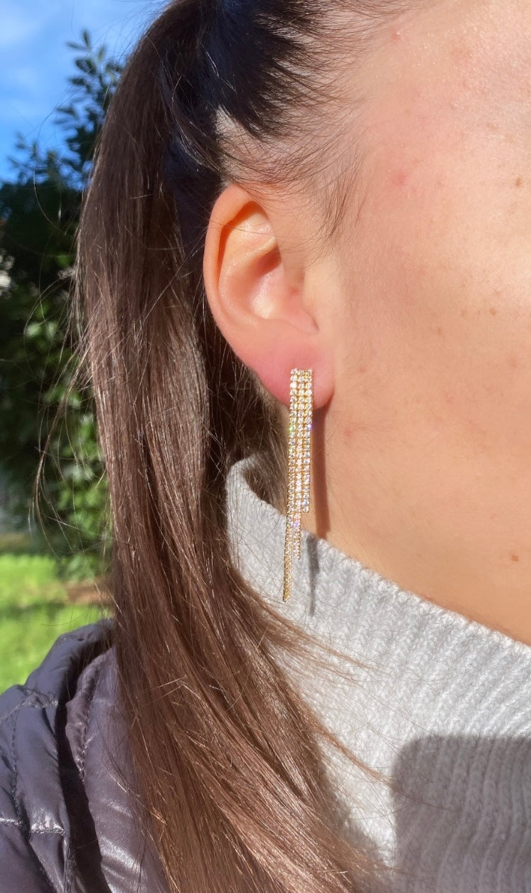 Orecchini tennis Degradè - Shine Gioielli