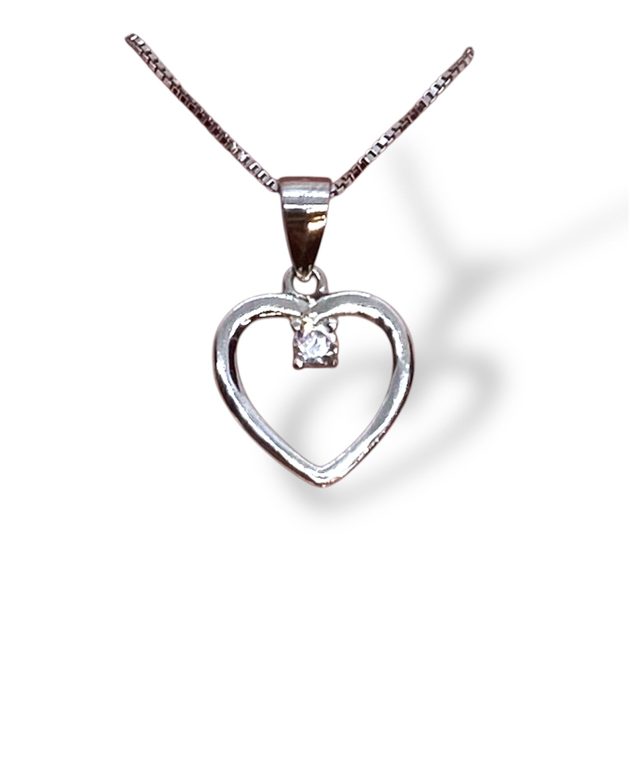 Collana punto luce a cuore - Shine Gioielli