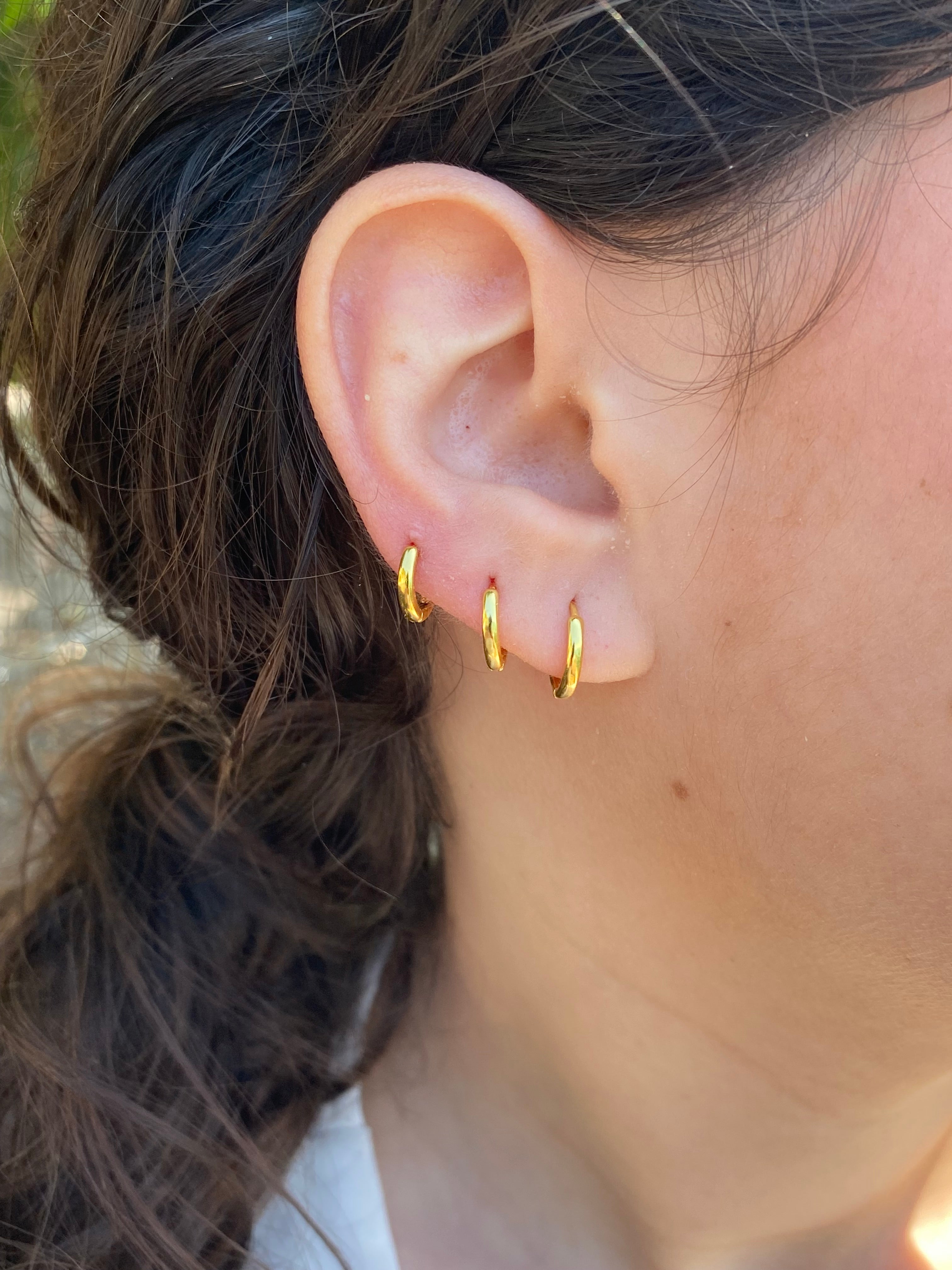 Orecchini micro cerchi - Shine Gioielli