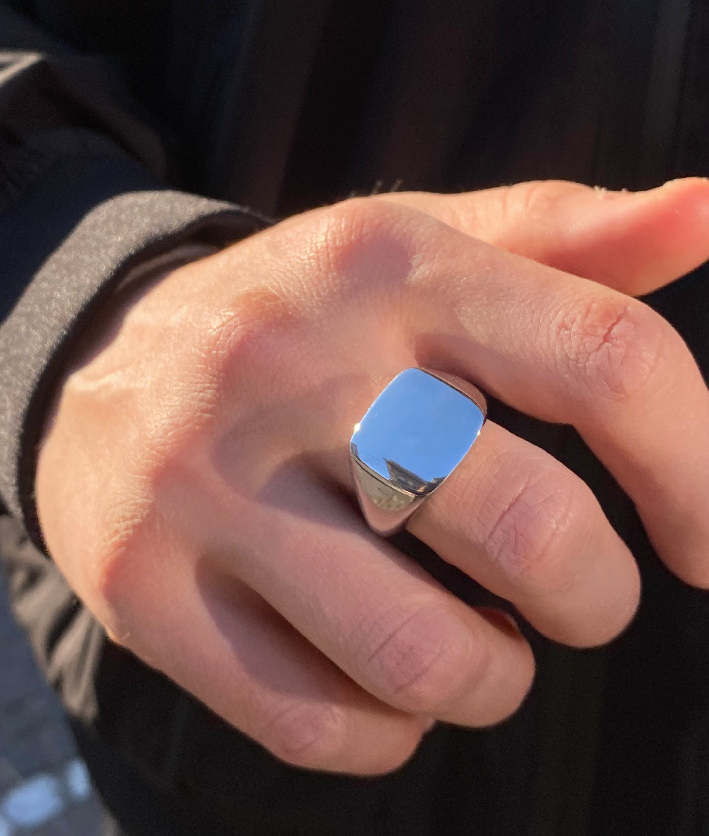 Anello Chevalier uomo - Shine Gioielli