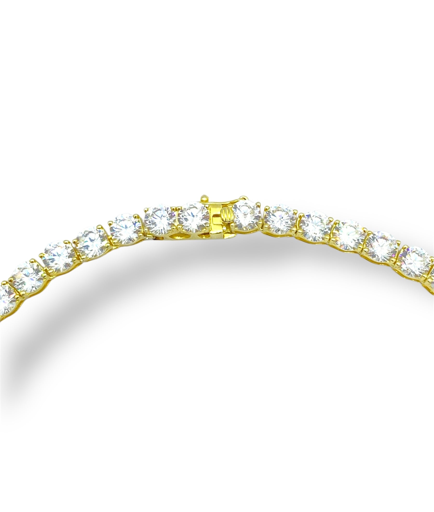 Collana tennis luxury con pietre luminose