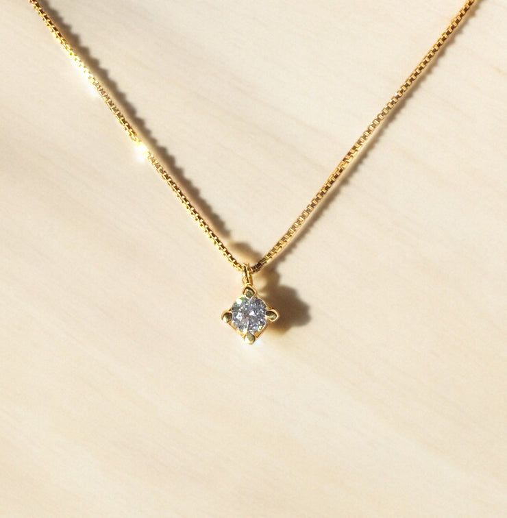 Collana punto luce squadrato - Shine Gioielli