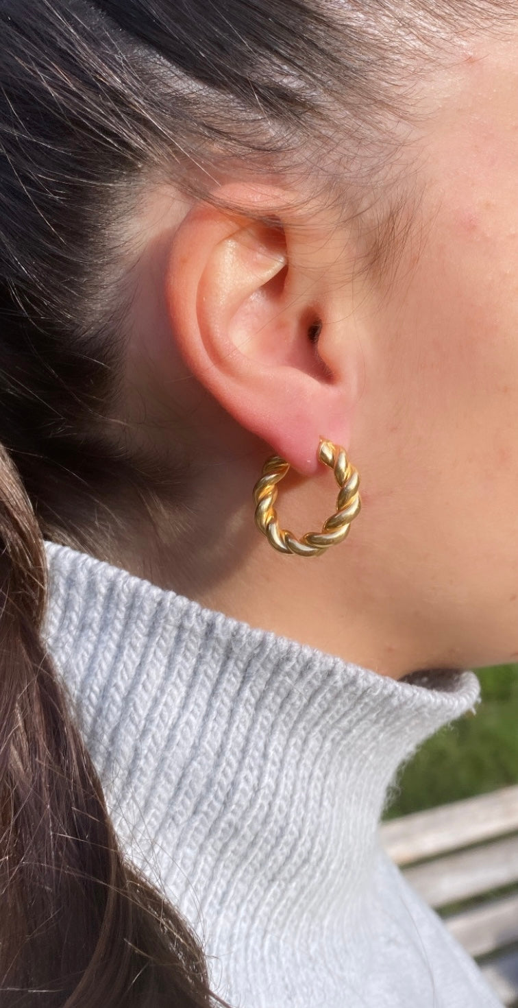 Orecchini intreccio Big - Shine Gioielli