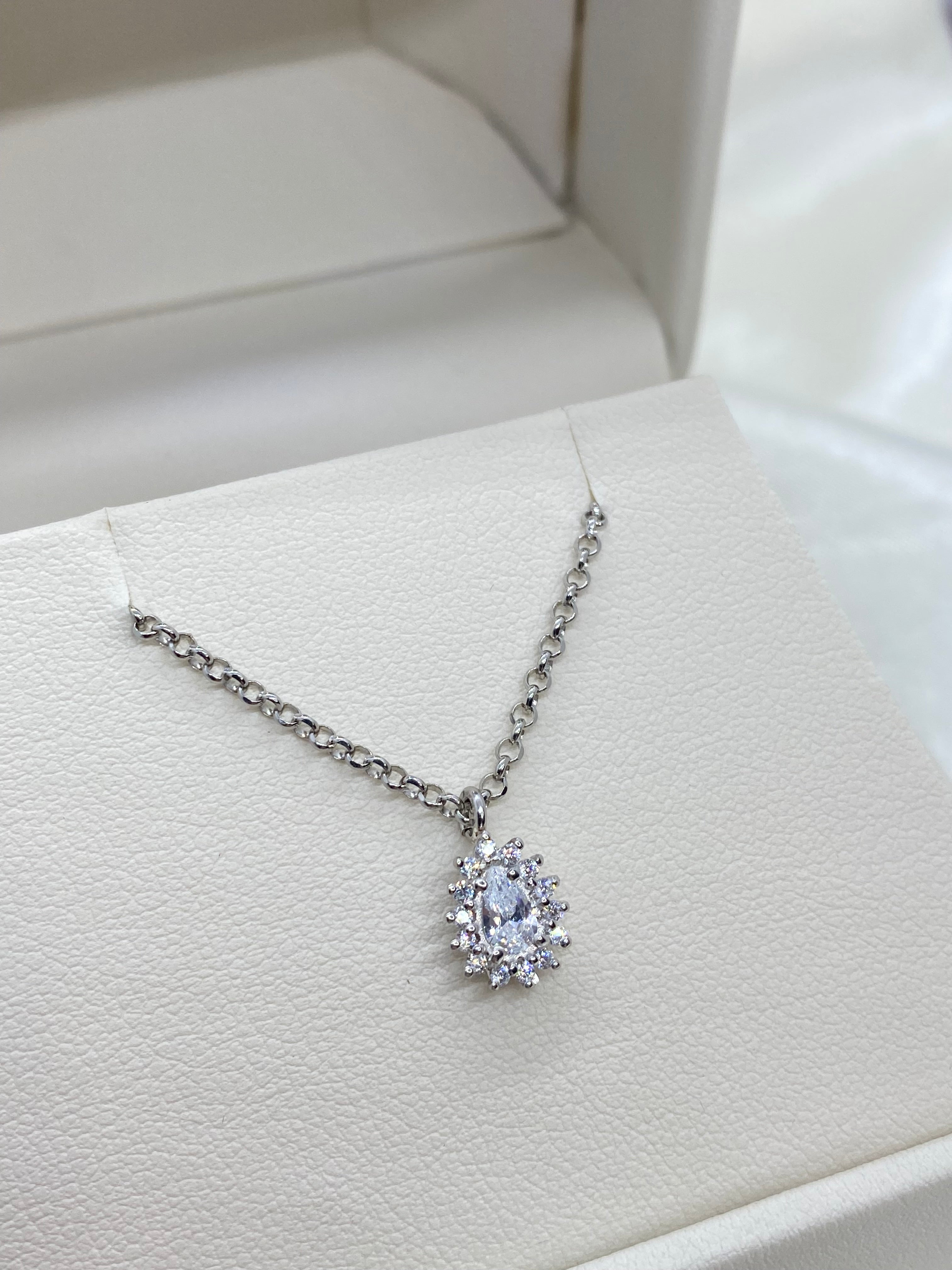 Collana goccia luminosa - Shine Gioielli