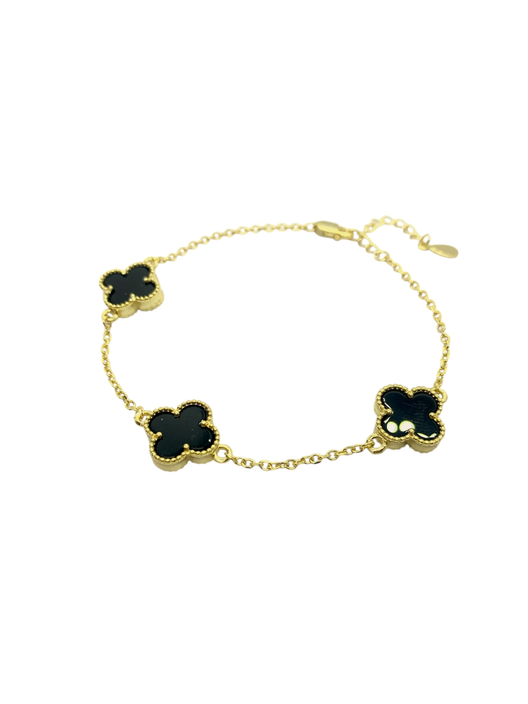 Three flower bracelet