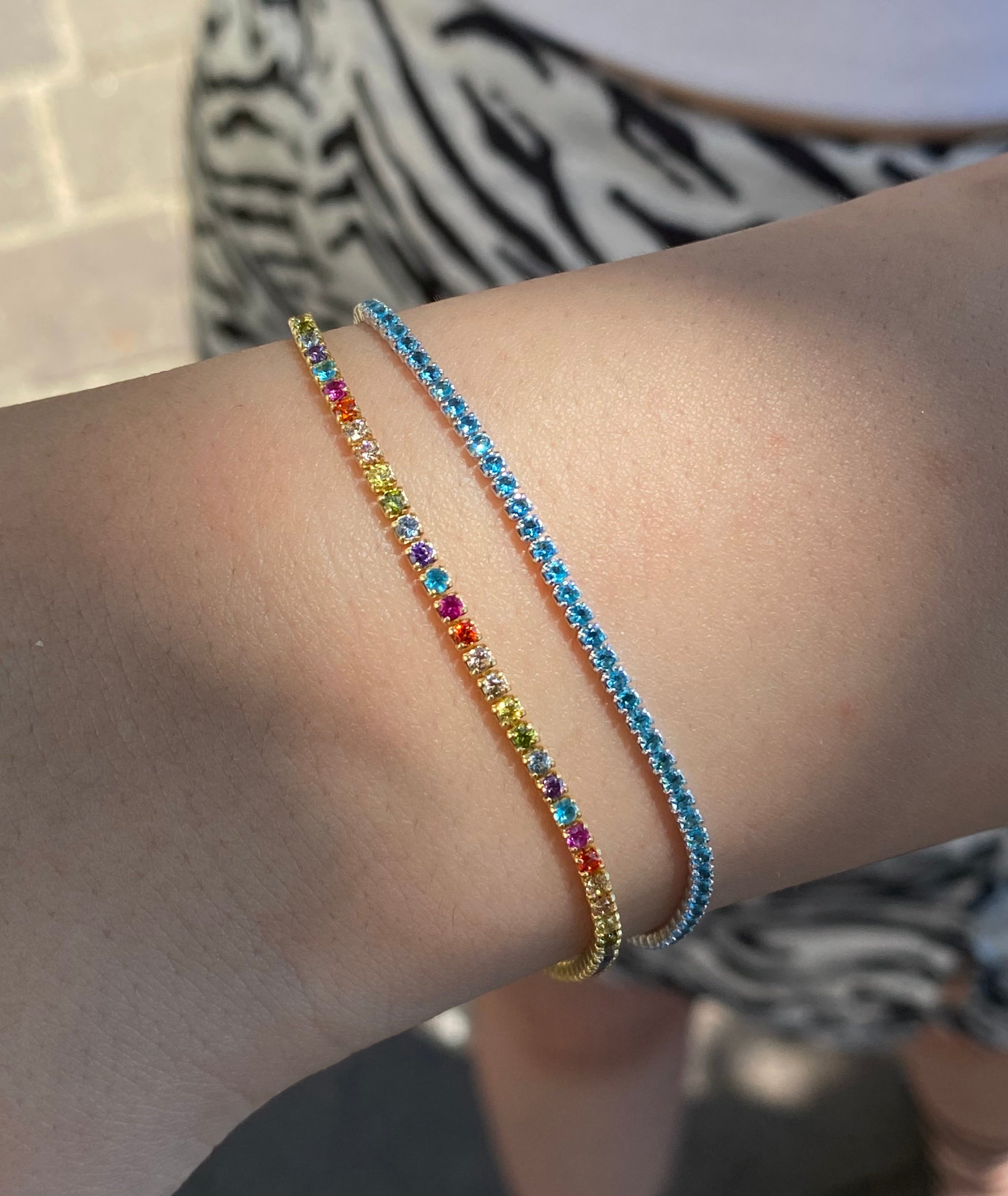 Bracciale tennis Raimbow - Shine Gioielli