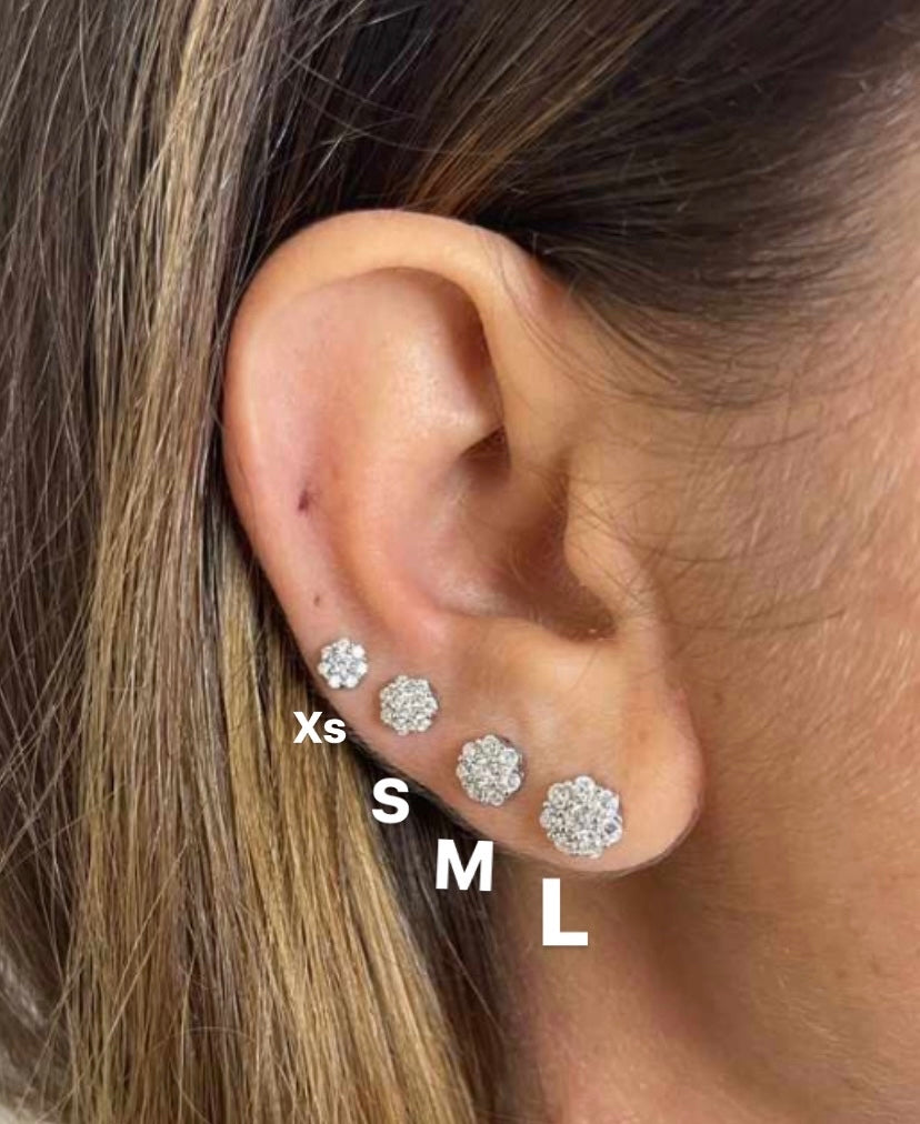 Orecchini a fiore - Shine Gioielli