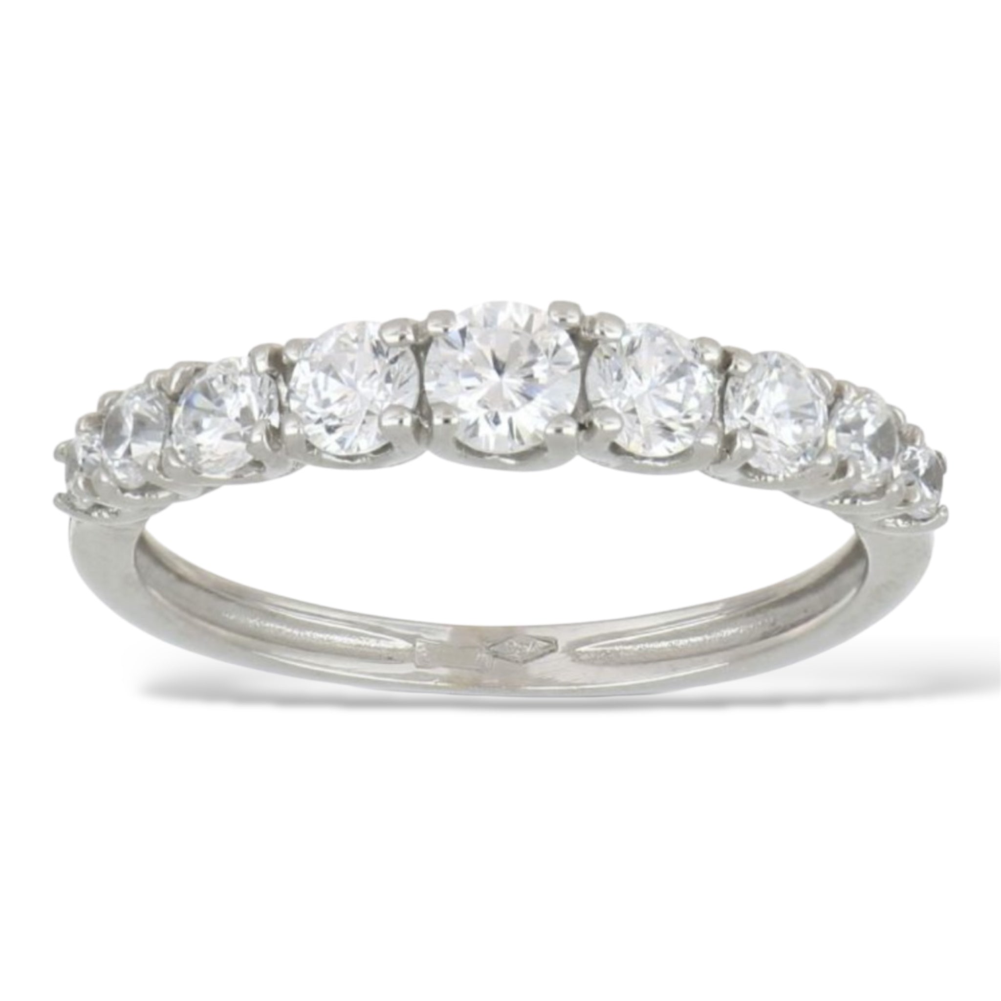 Gradient eternity ring