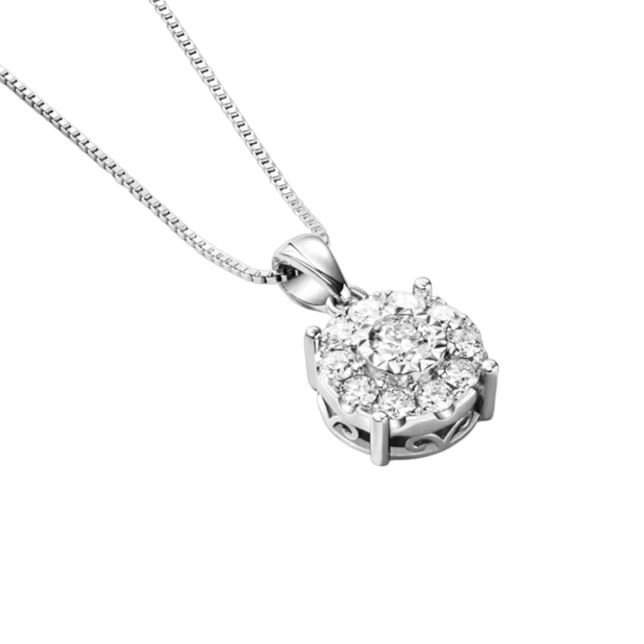 Collana magic con moissanite 1.00ct