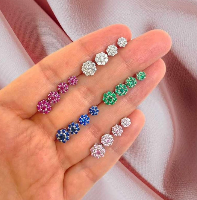 Orecchini a fiore - Shine Gioielli