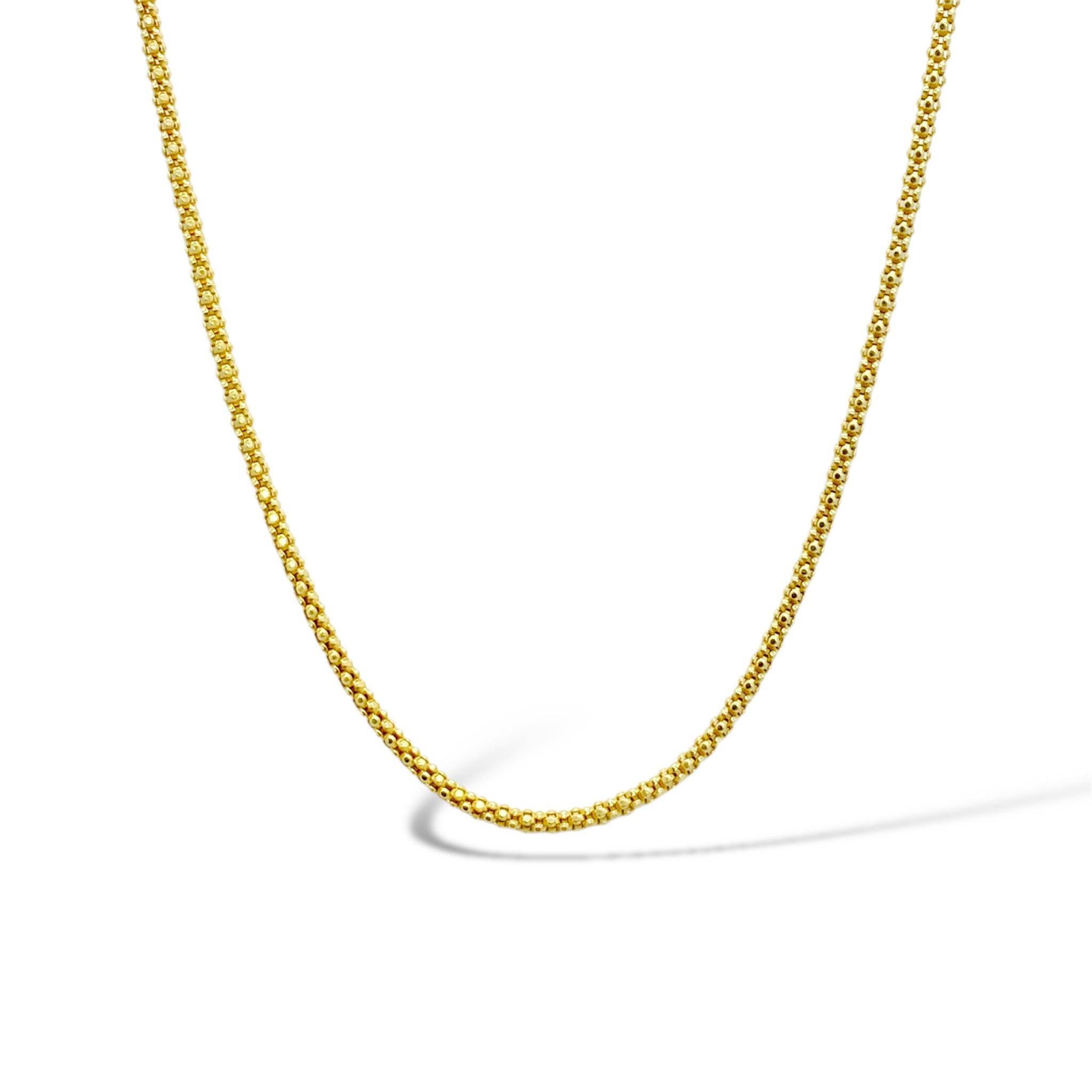 Collana maglia tubolare unisex