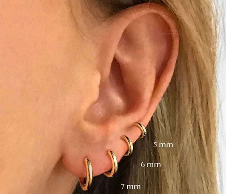 Orecchini micro cerchi - Shine Gioielli