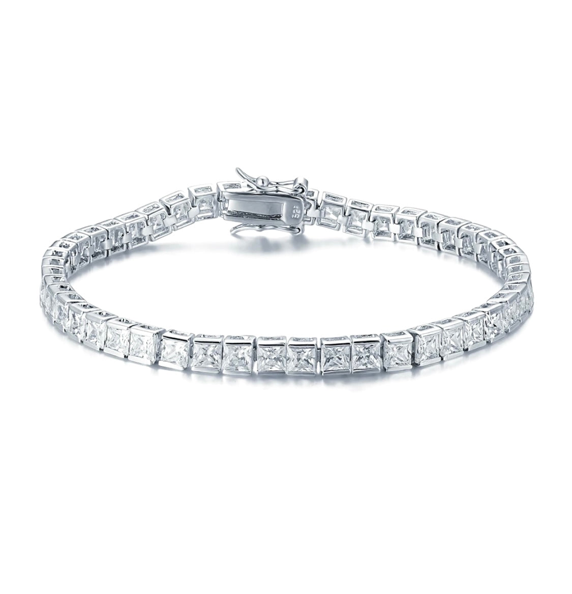 Bracciale tennis taglio Princess - Shine Gioielli