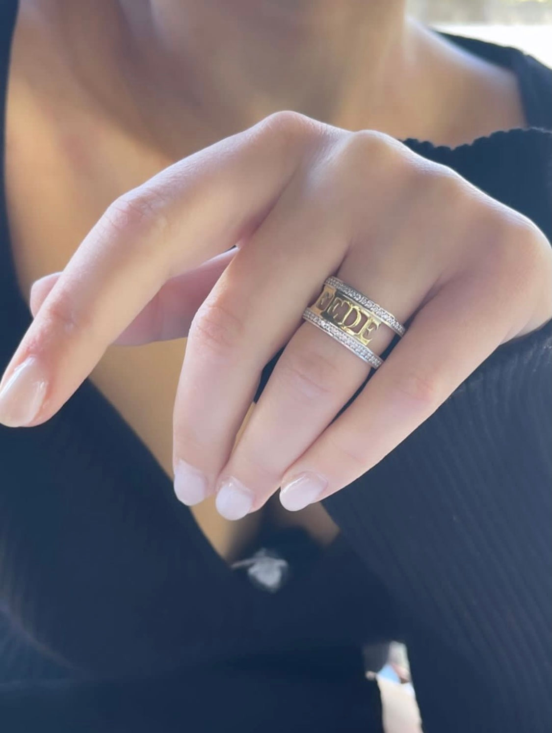 Anello a fascia personalizzato - Shine Gioielli