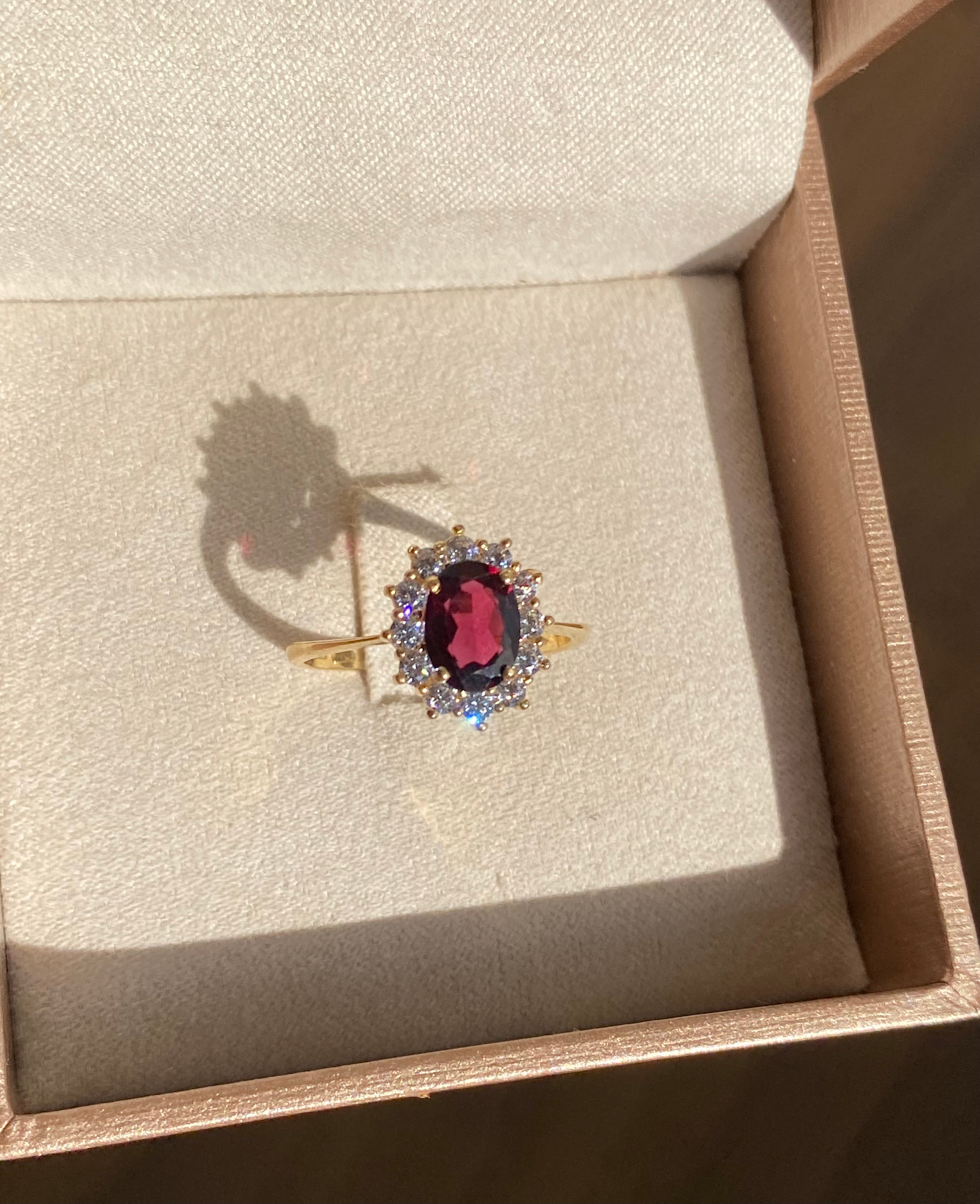 Anello Diana oro giallo 18kt - Shine Gioielli