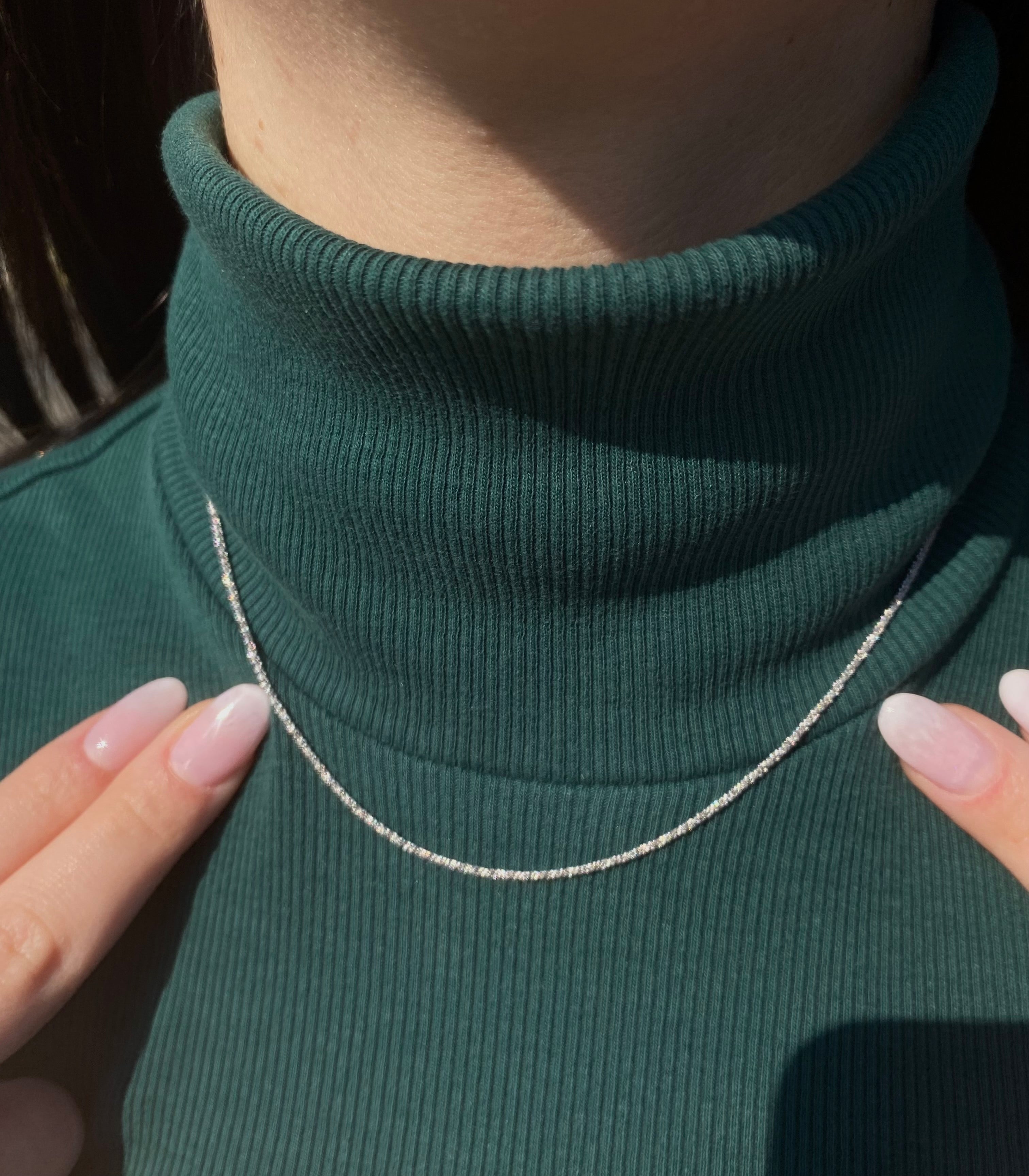 Collana diamantata - Shine Gioielli