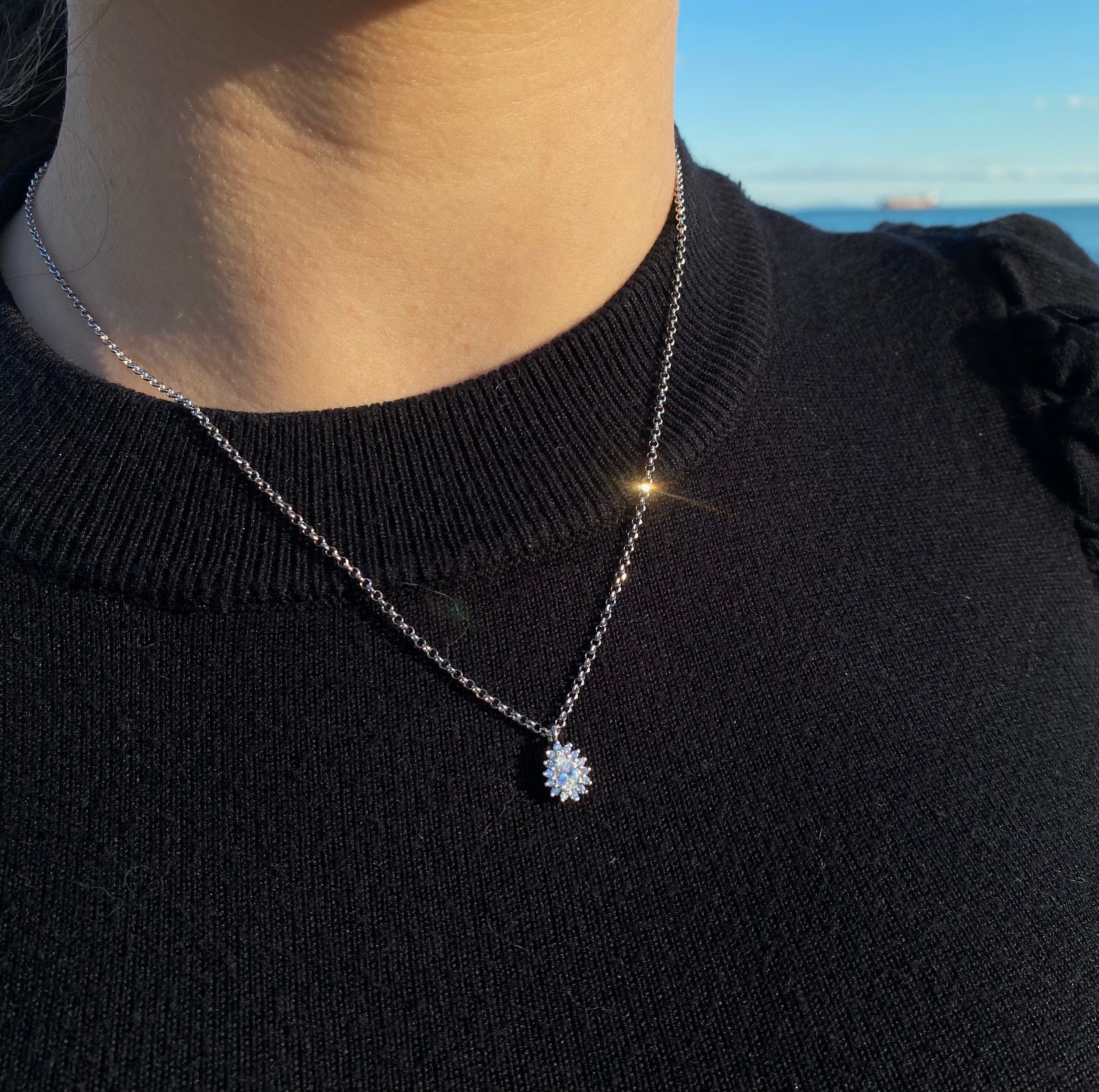 Collana goccia luminosa - Shine Gioielli