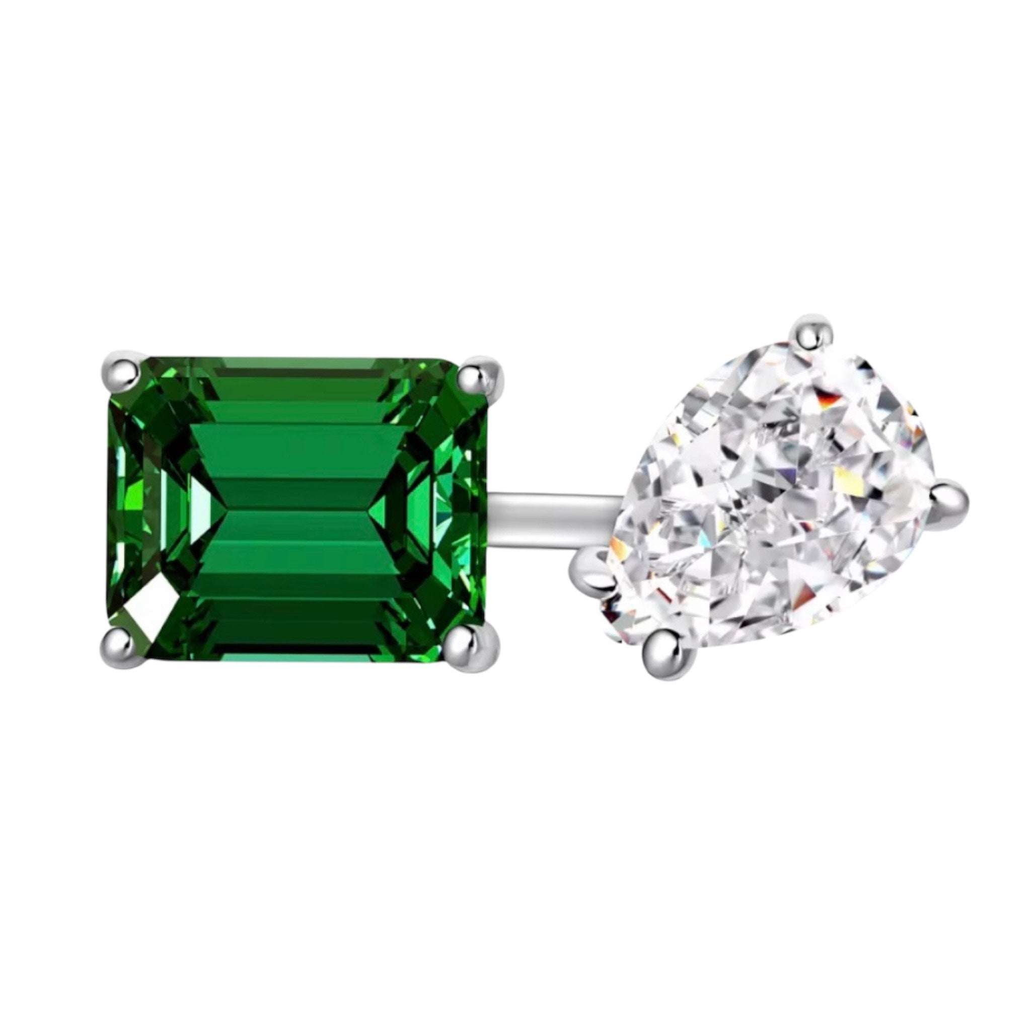 Anello Vivienne verde