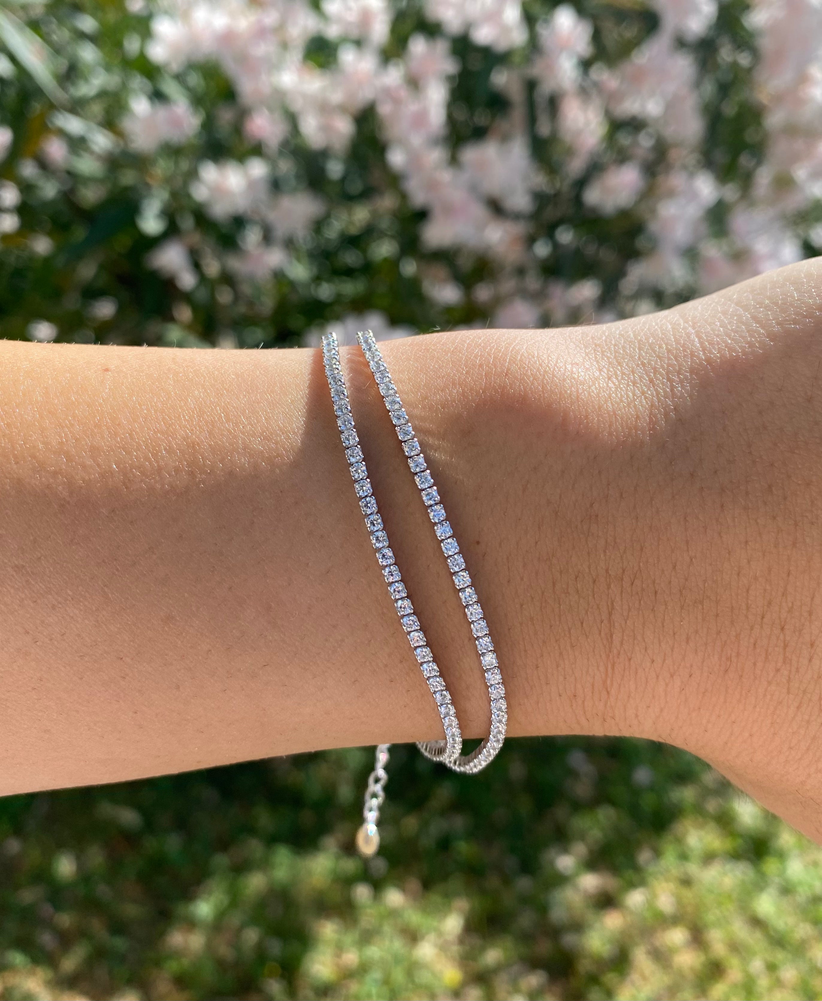 Bracciale tennis doppio giro - Shine Gioielli