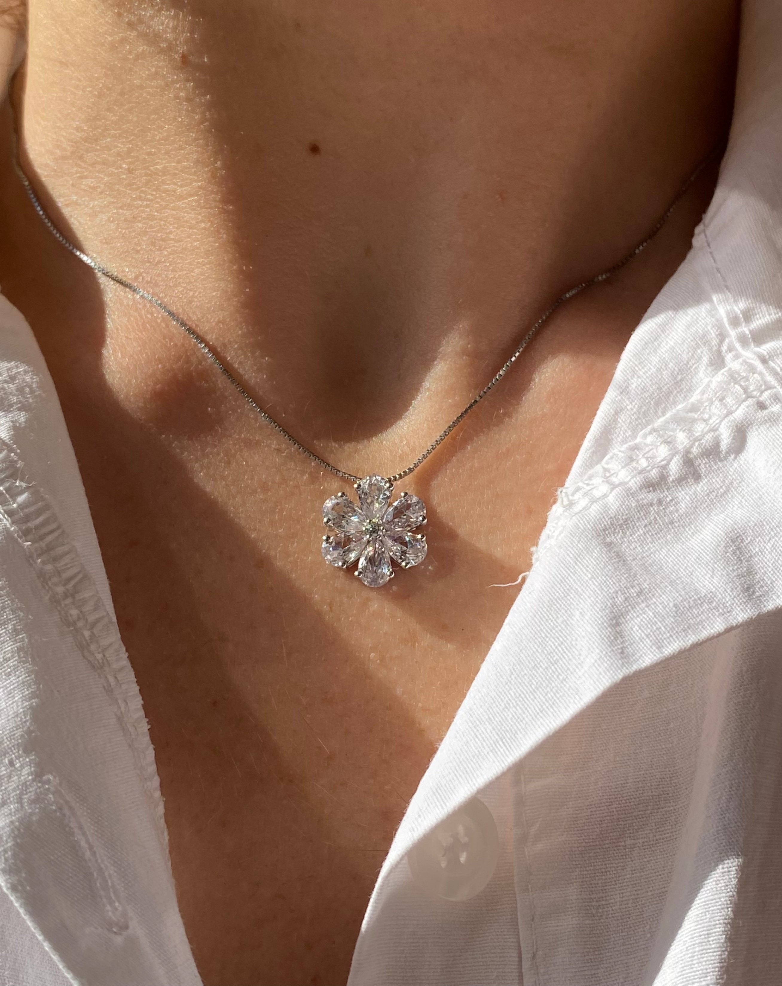 Collana Luxury flowers - Shine Gioielli