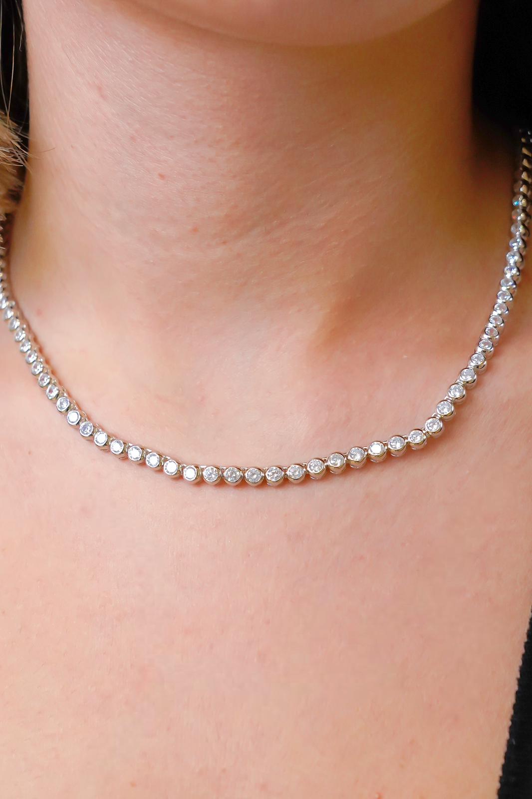 Collana tennis scintillante - Shine Gioielli