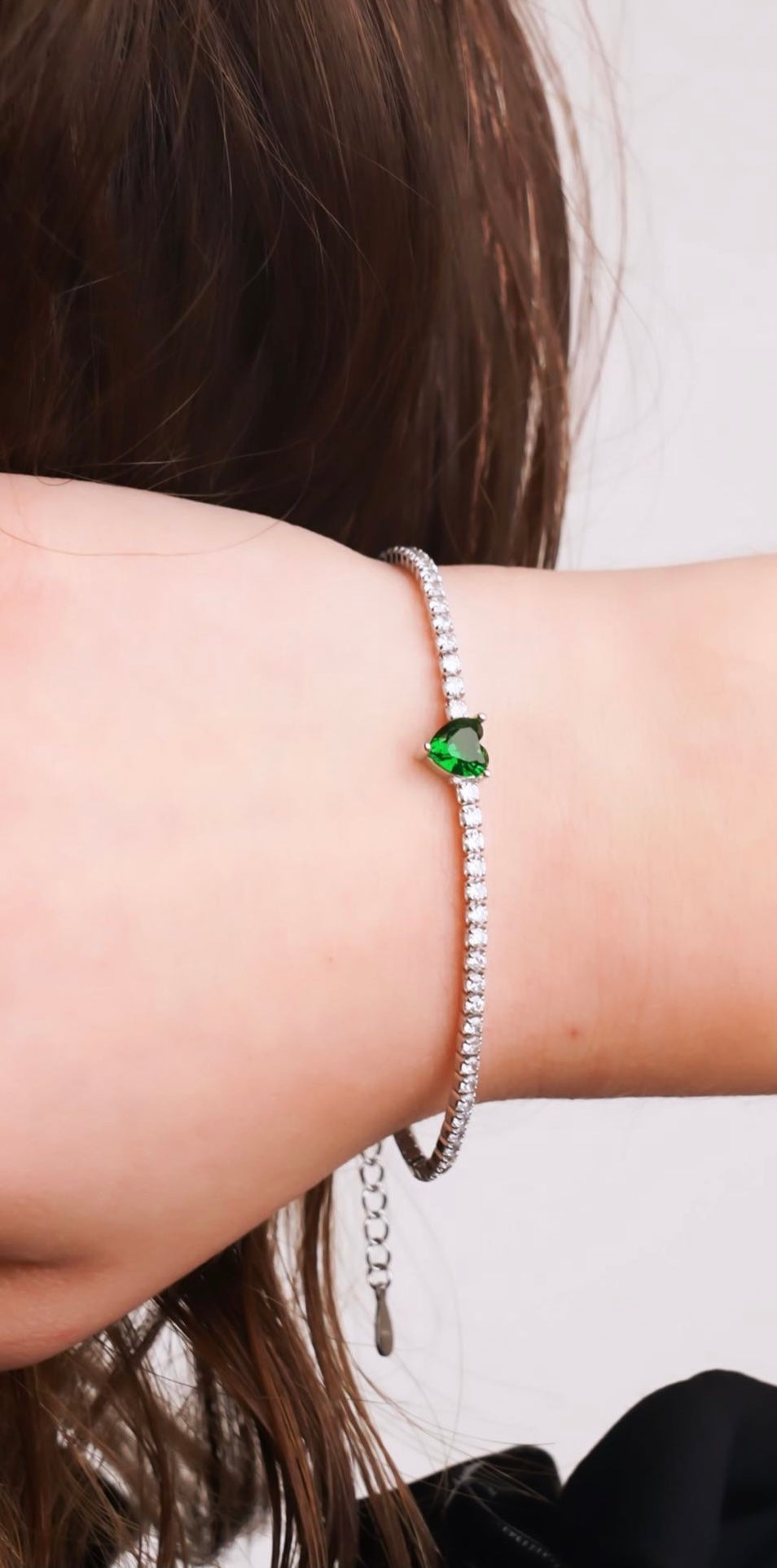 Bracciale tennis Cuore - Shine Gioielli