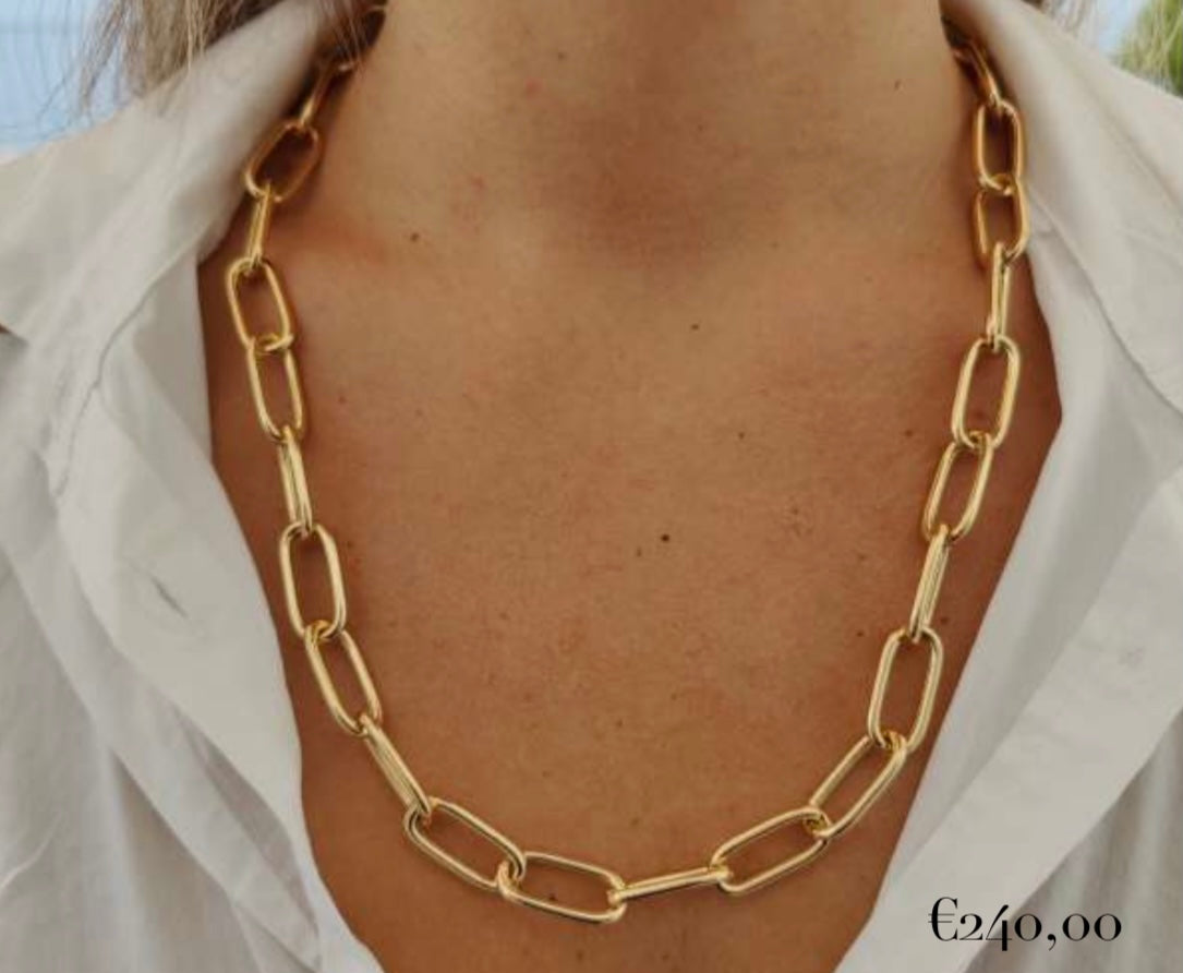 Collana Maglia ovale Big - Shine Gioielli