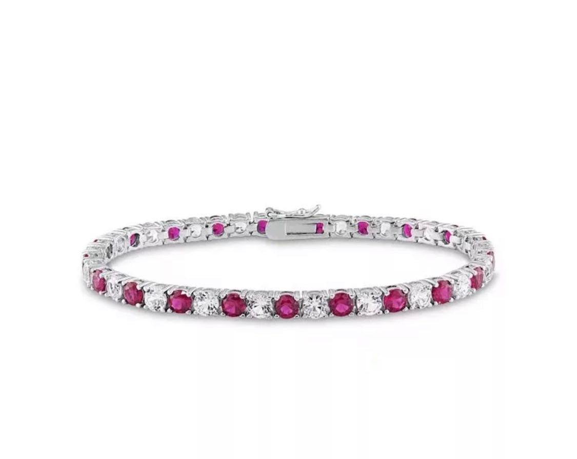Bracciale Tennis alternato - Shine Gioielli