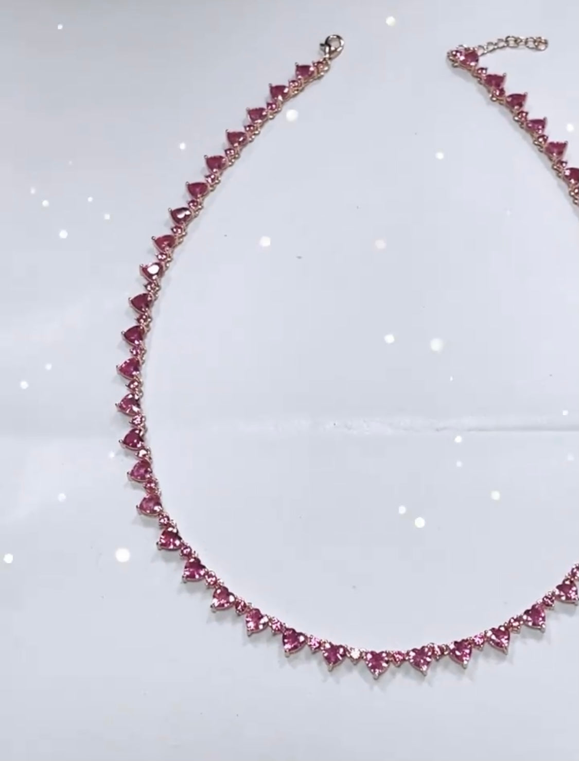 Chocker Cuori Pink - Shine Gioielli