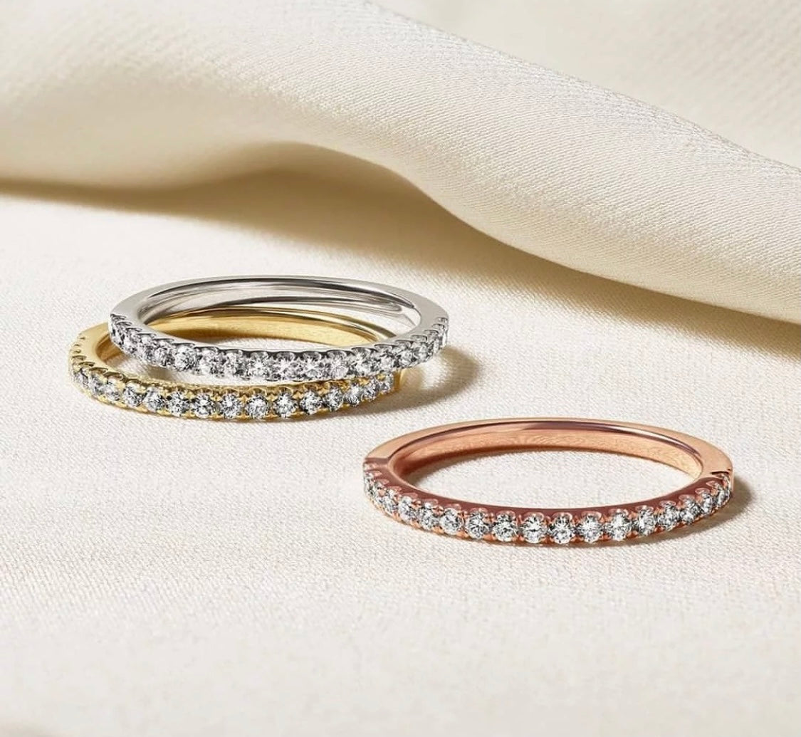 Anello semi Veretta - Shine Gioielli